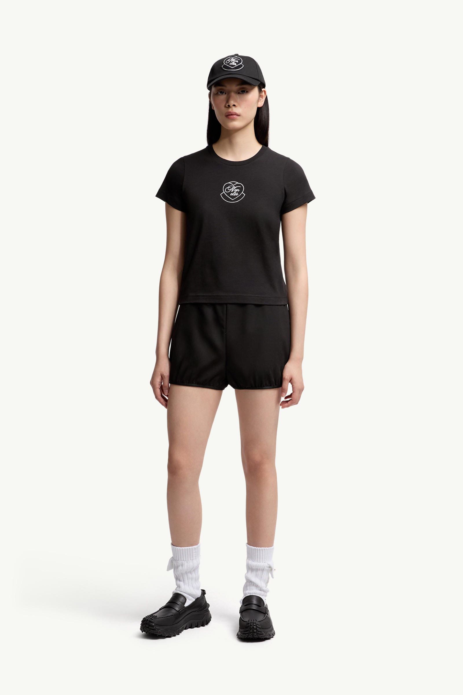 Tシャツ レディース ブラック Moncler 0