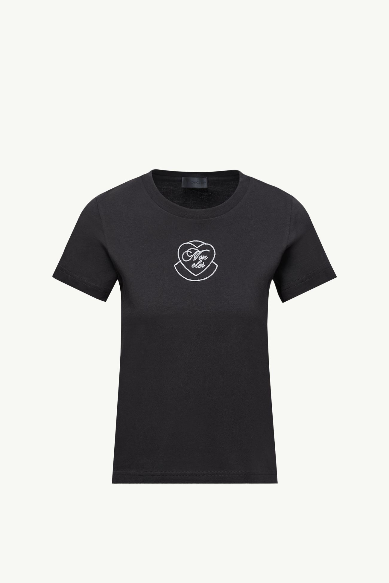 ブラック Tシャツ : トップ＆Tシャツ 向けの レディース | モンクレール