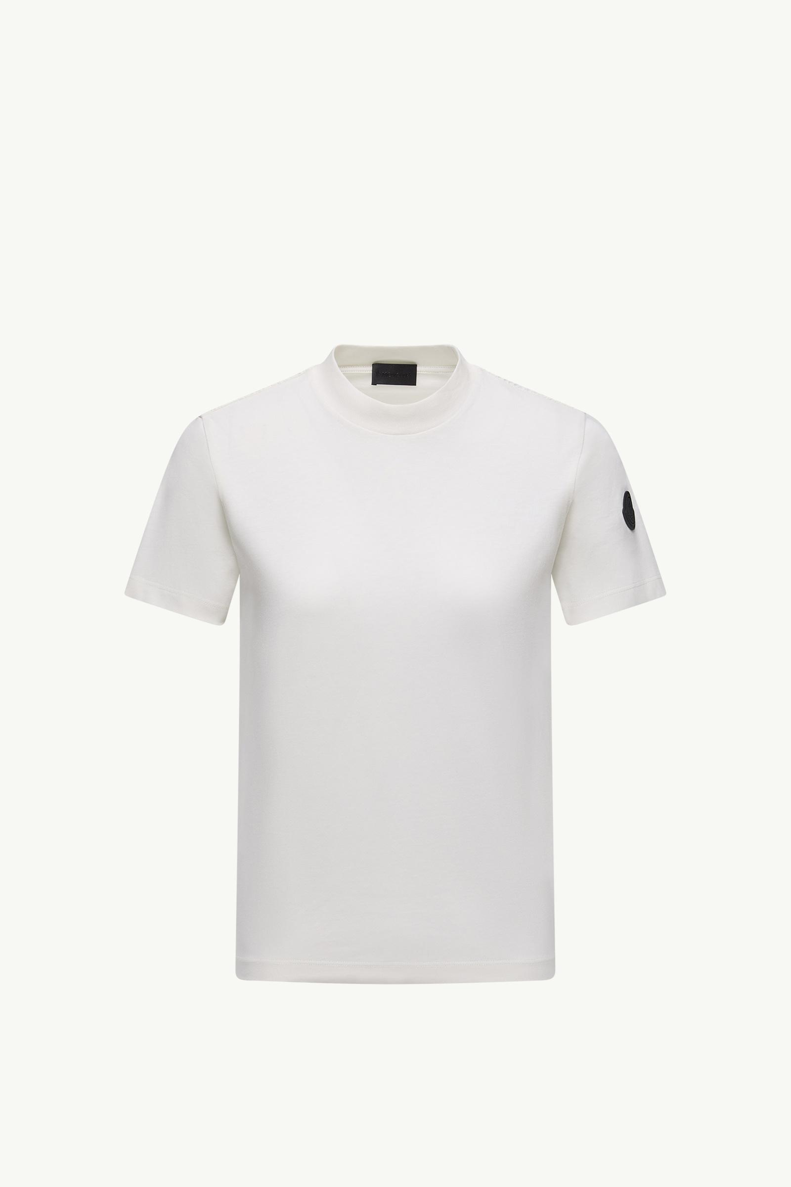 T-shirt in cotone con retro plissettato_findInBoutique_image