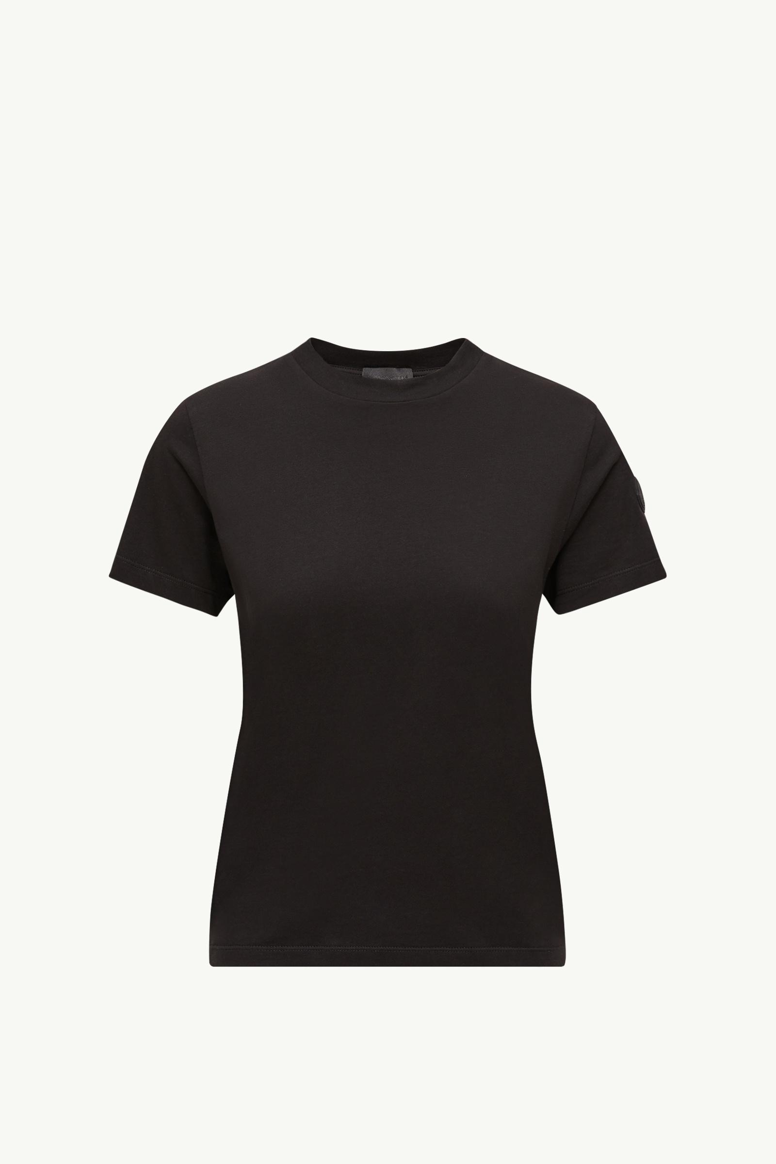 T-shirt in cotone con retro plissettato_findInBoutique_image