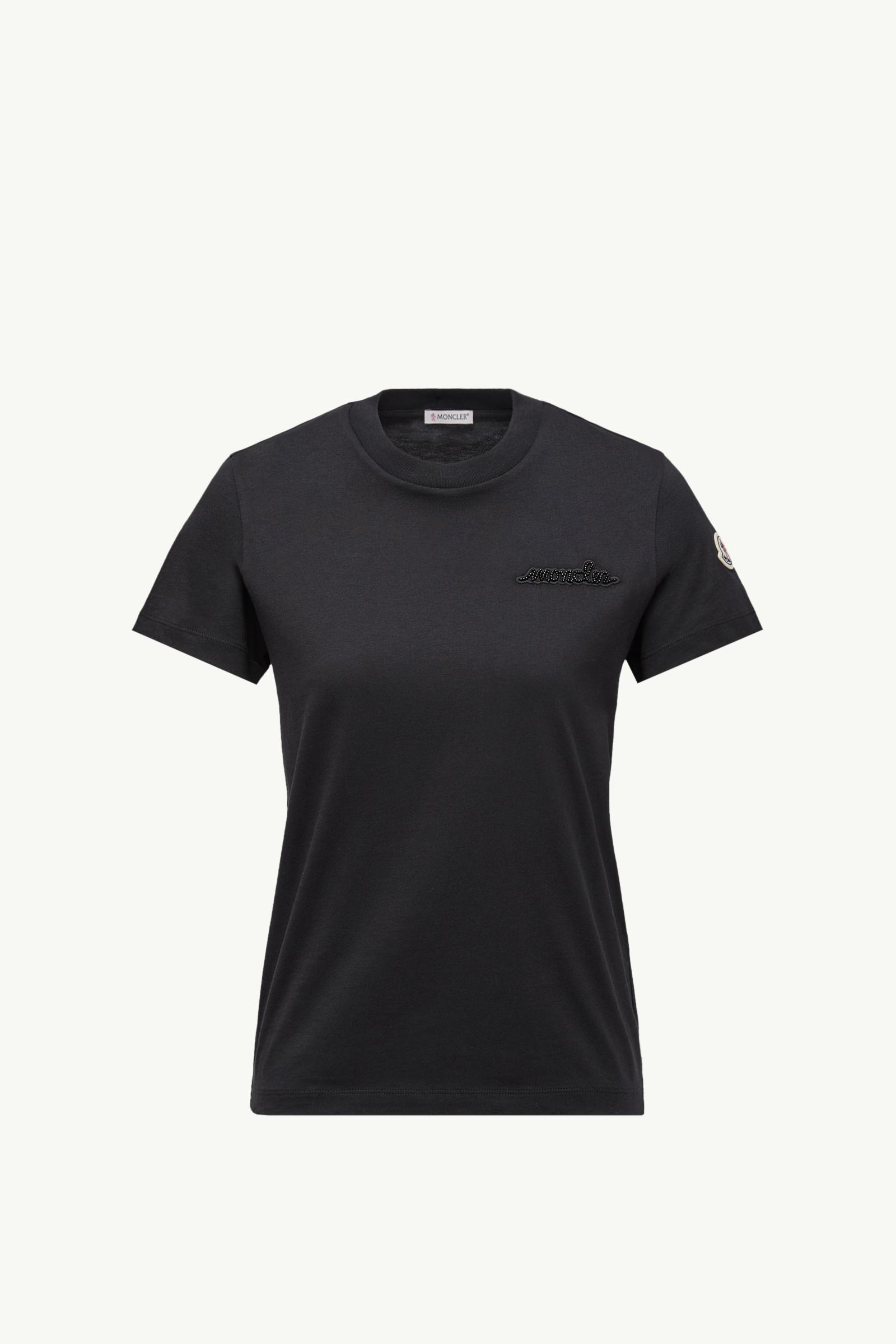 Beaded Logo Cotton T-Shirt_findInBoutique_image