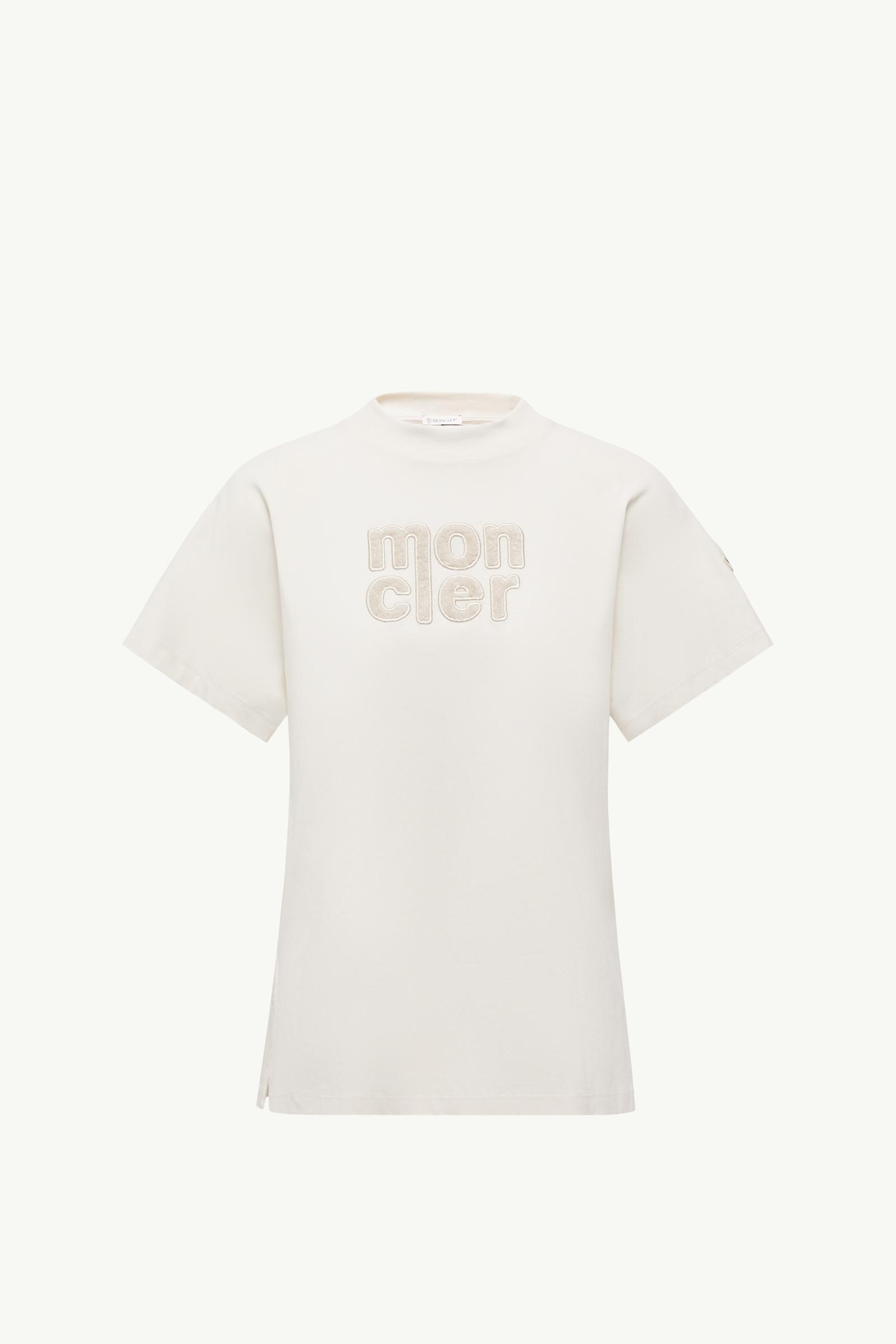 ホワイト Tシャツ : トップ＆Tシャツ 向けの レディース | モンクレール