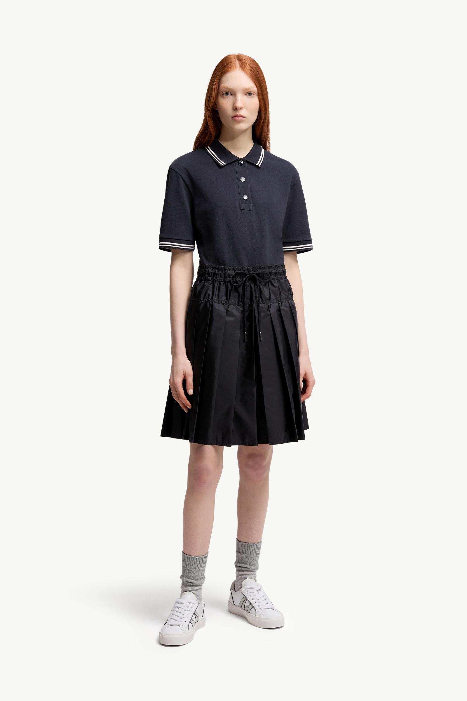 極美品 MONCLER ポロワンピース 140cm ネイビー/ホワイト 極美品 MONCLER ポロワンピース 140cm ネイビー/ホワイト - メルカリ