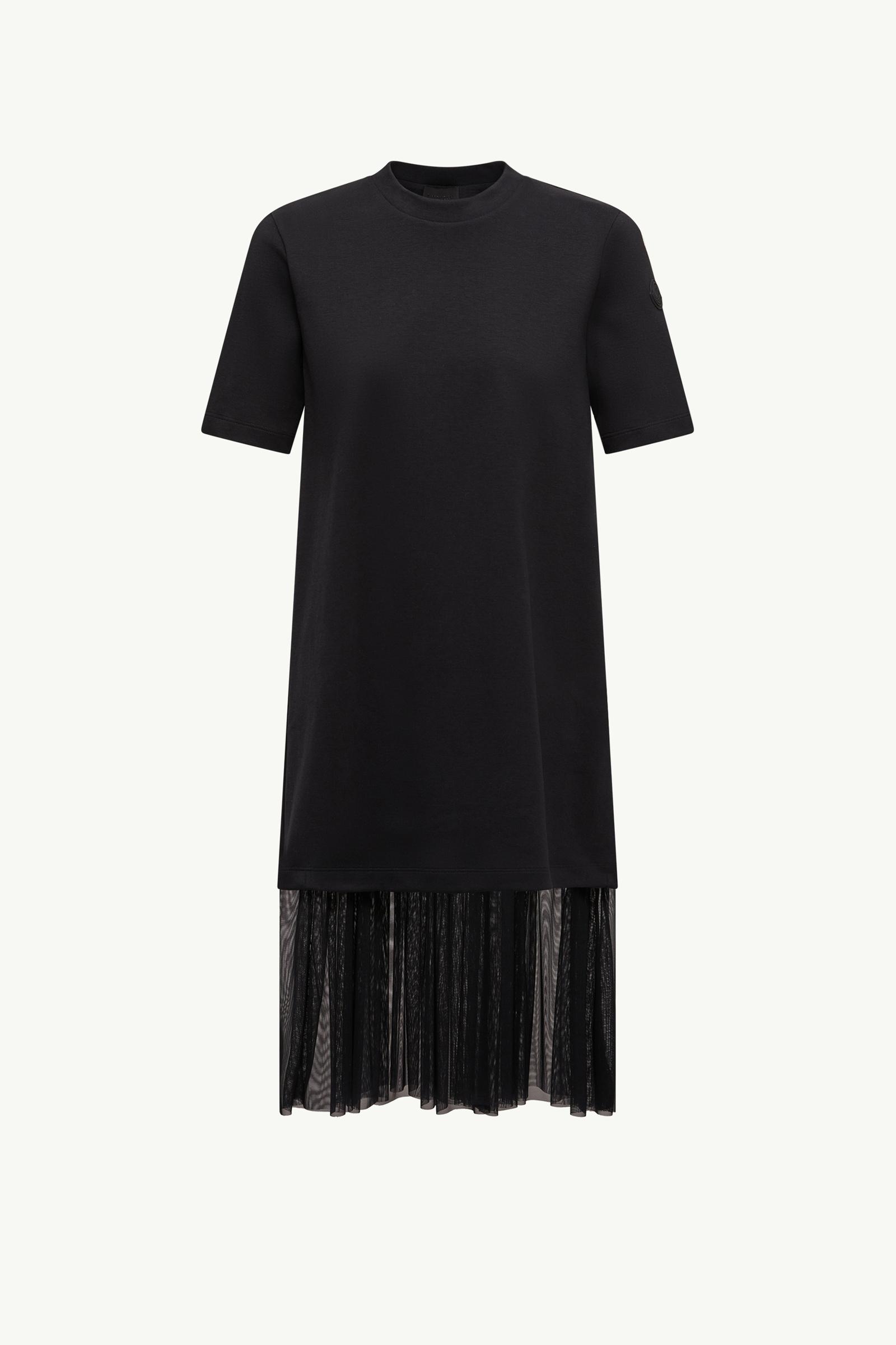 追跡送料込 24/25AW MONCLER ムリネウール素材 ミディドレス セール】【BONLECILL noir】リボン付きマルチウェイレース