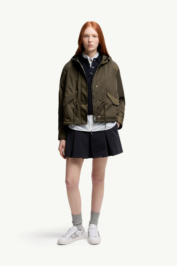 Poloshirt aus Baumwollstrick Damen Navyblau Moncler 0