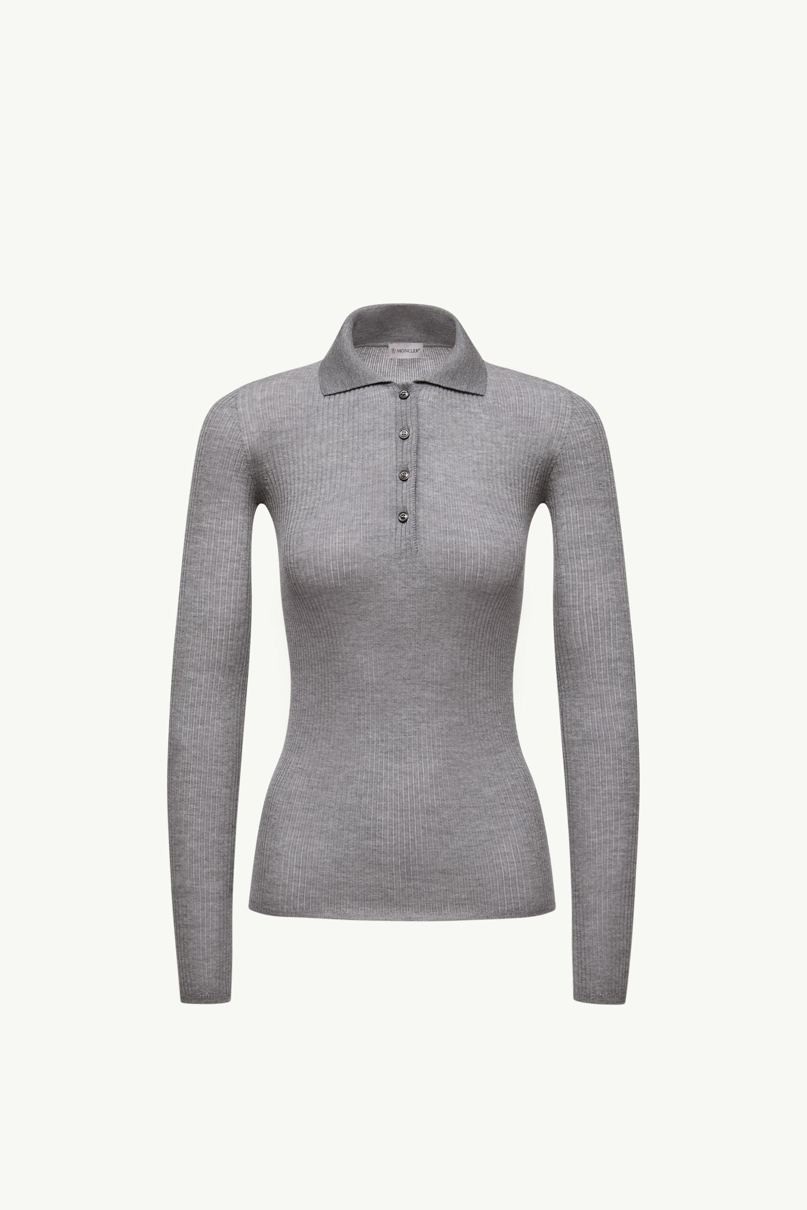 MONCLER MONCLER グレー ポロシャツ グレー ポロシャツ 半袖 MONCLER 