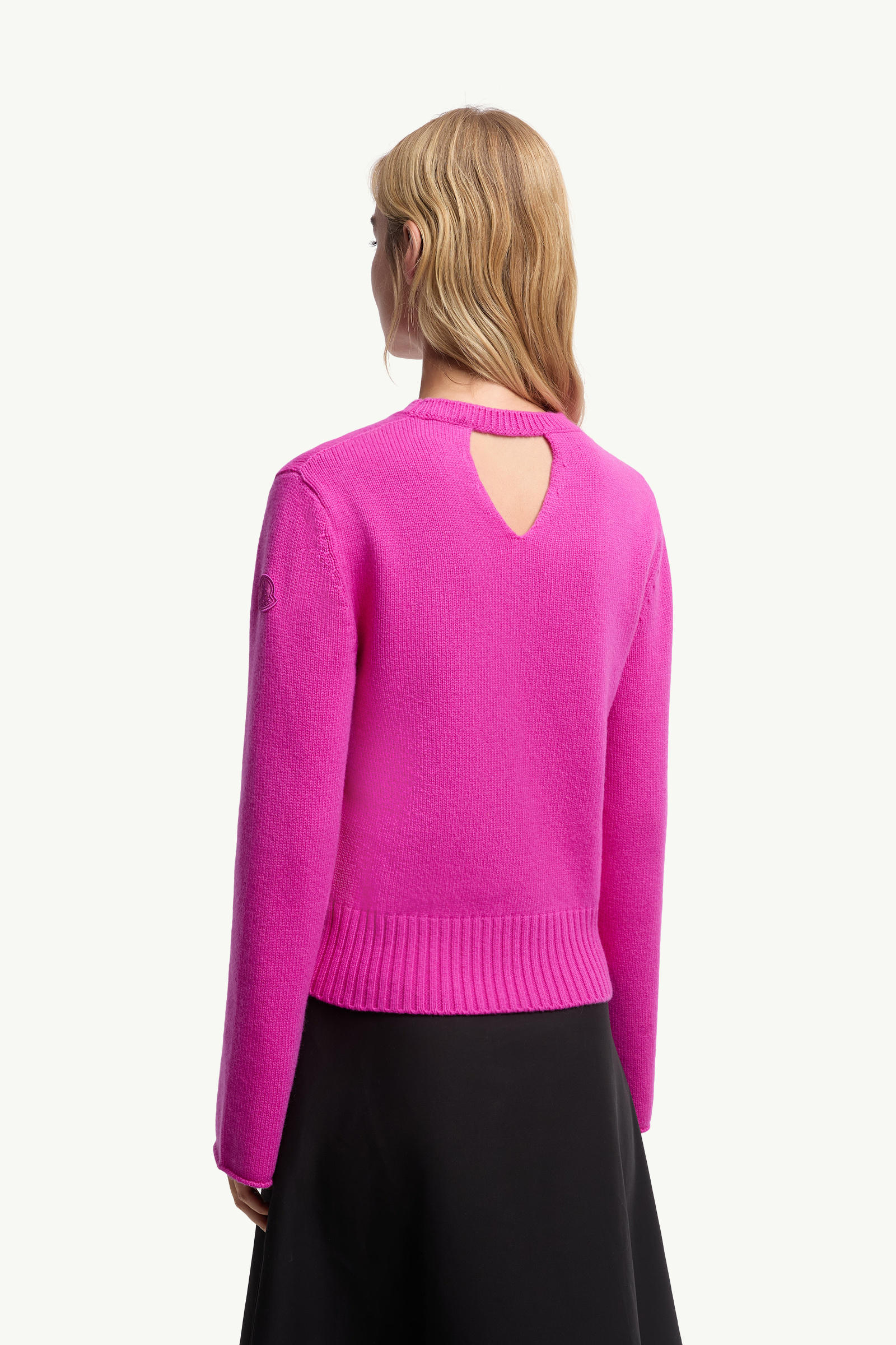 Wool & Cashmere Jumper Women Pink Moncler 4