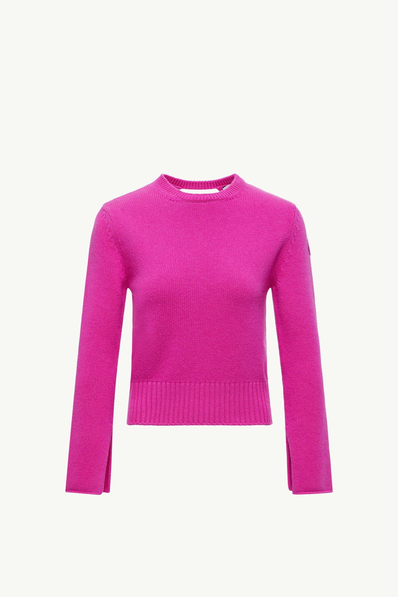 Pink Wool & Cashmere Sweater - Sweaters & Cardigans for Women