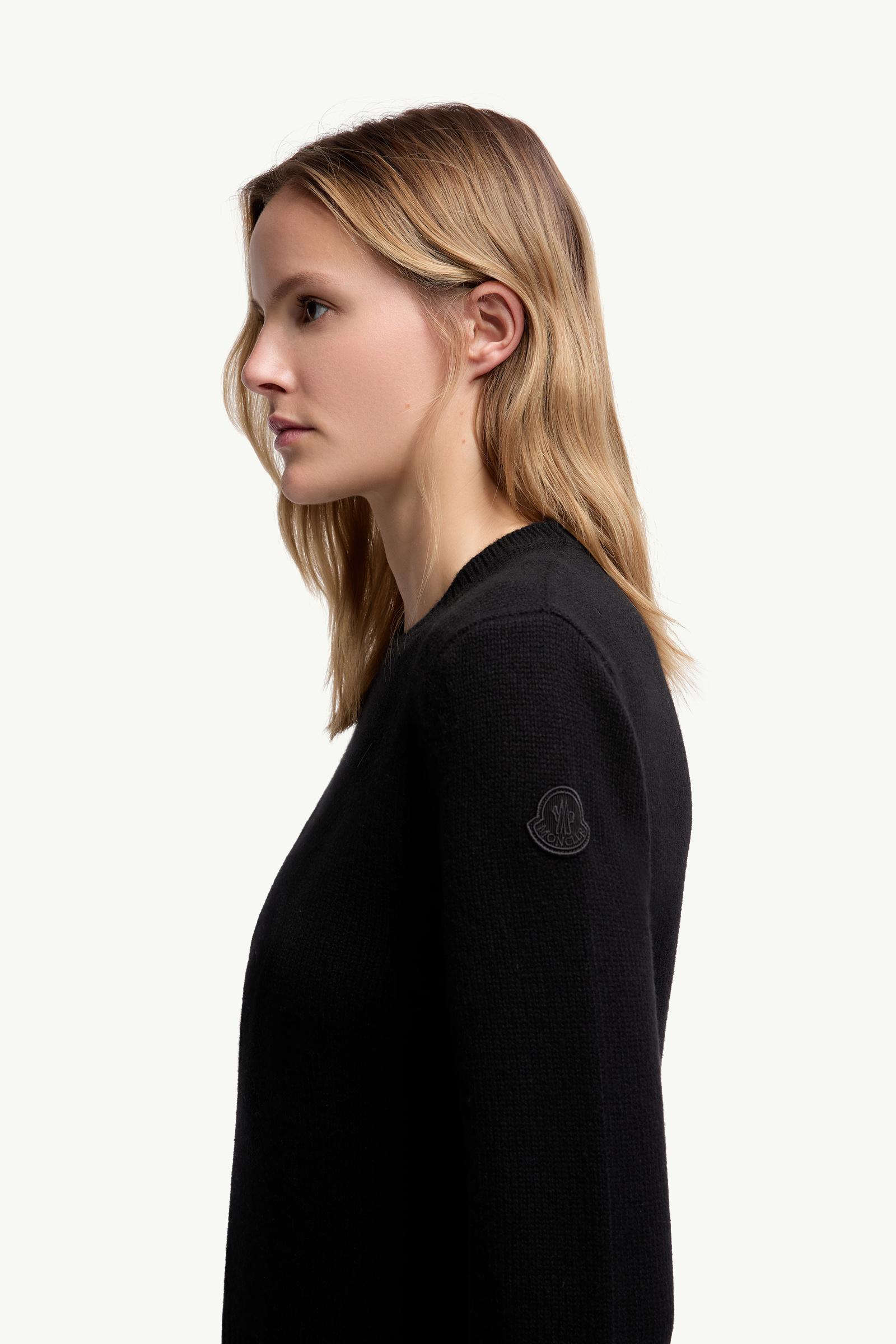 Jersey de lana y cachemira Mujer Negro Moncler 1