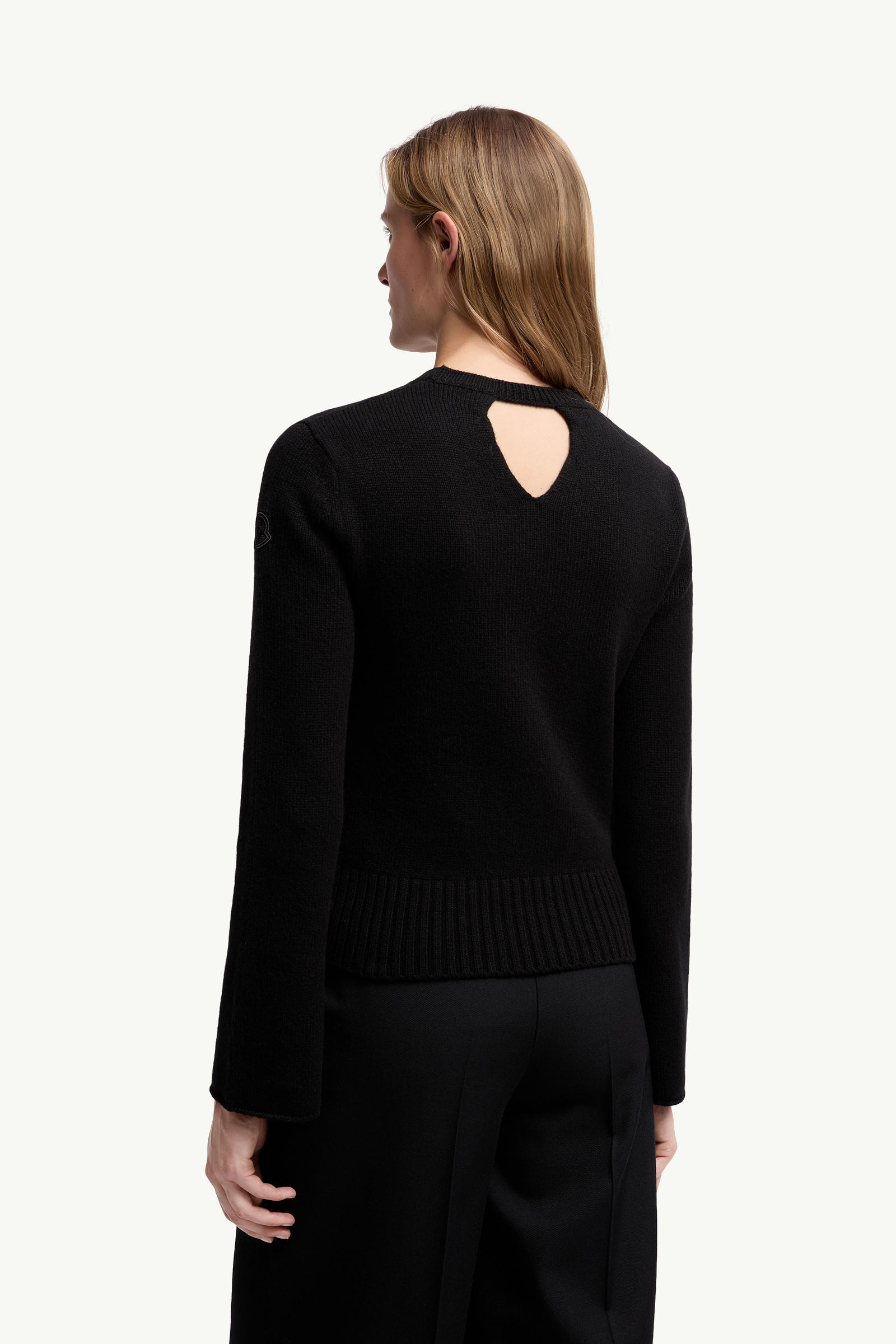 Jersey de lana y cachemira Mujer Negro Moncler 4