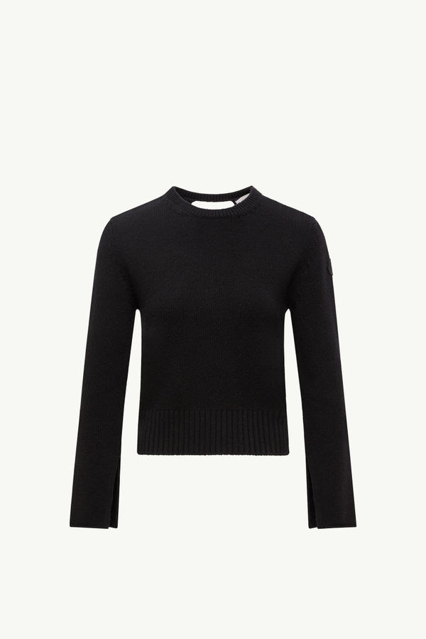 Maglione in lana e cashmere Donna Nero Moncler 2
