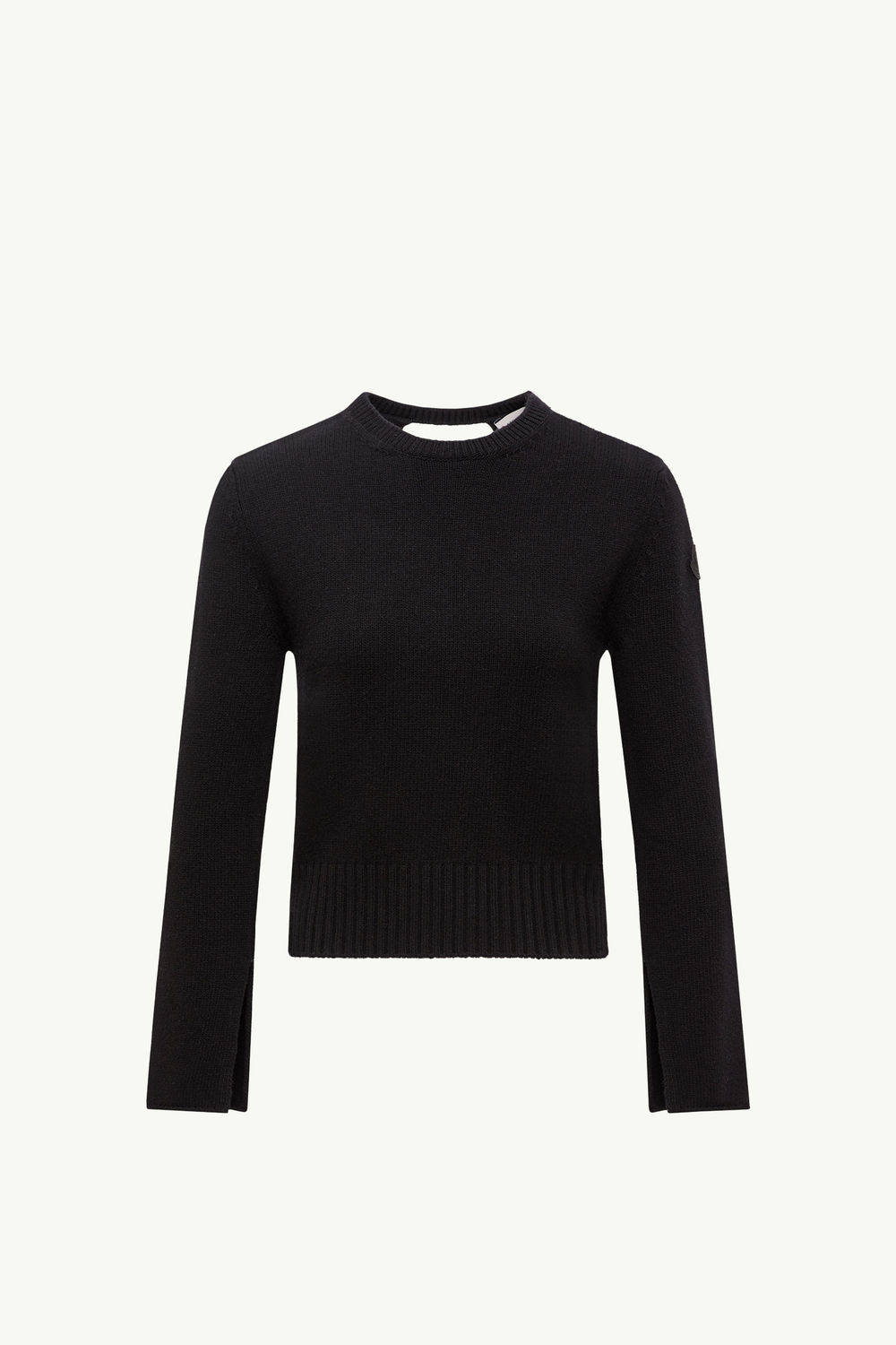 Wool & Cashmere Jumper Women Black Moncler 2