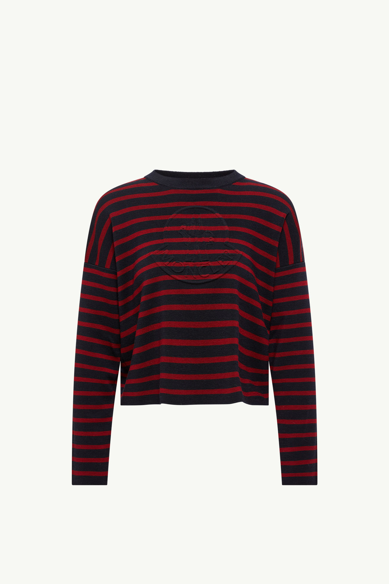 Jersey de lana a rayas Mujer Azul & Rojo Moncler 2