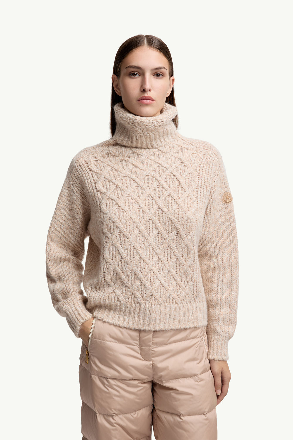 セーター レディース ベージュ Moncler 3