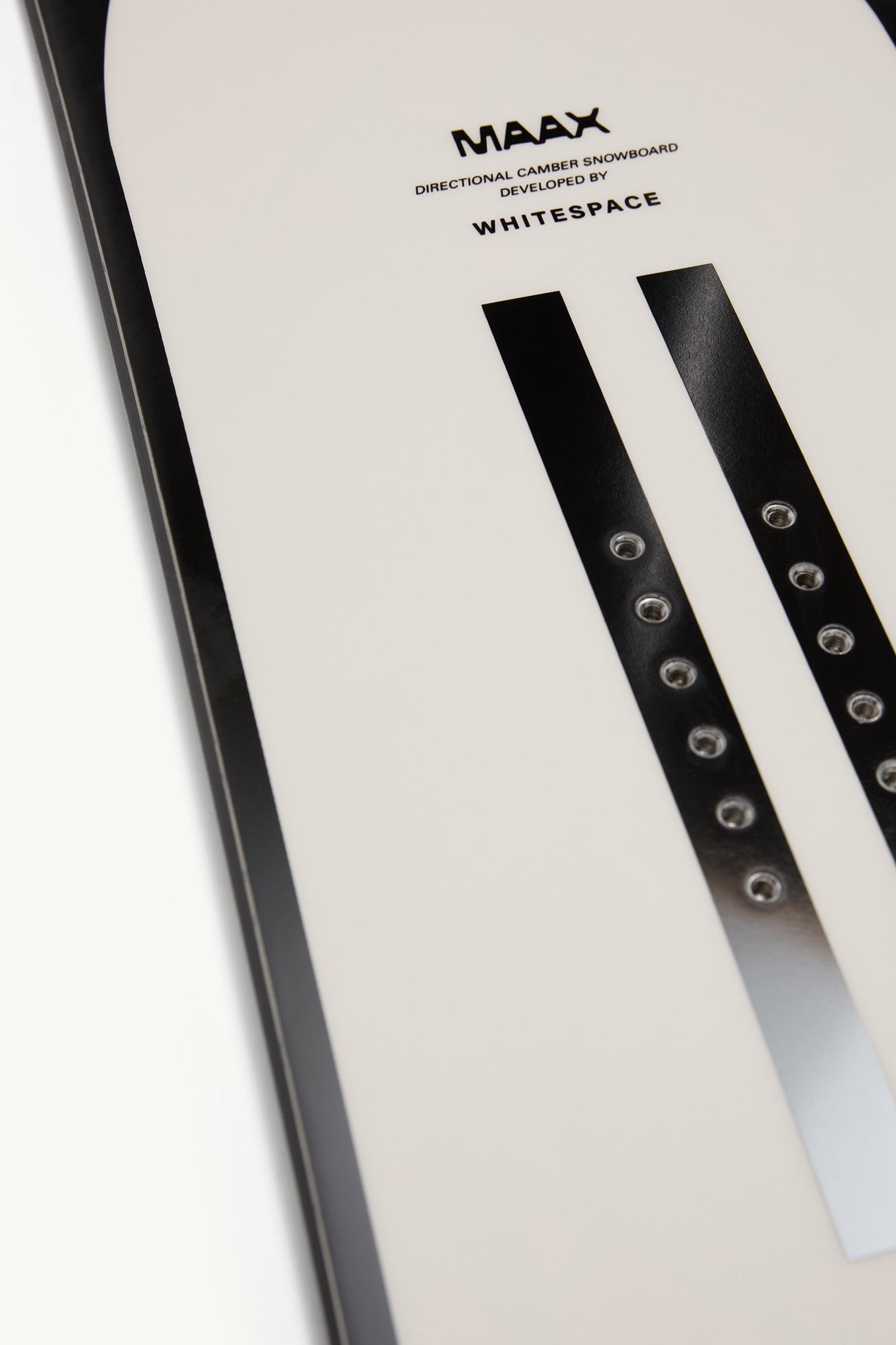 White Moncler Grenoble x WHITESPACE Snowboard - Ski Accessories