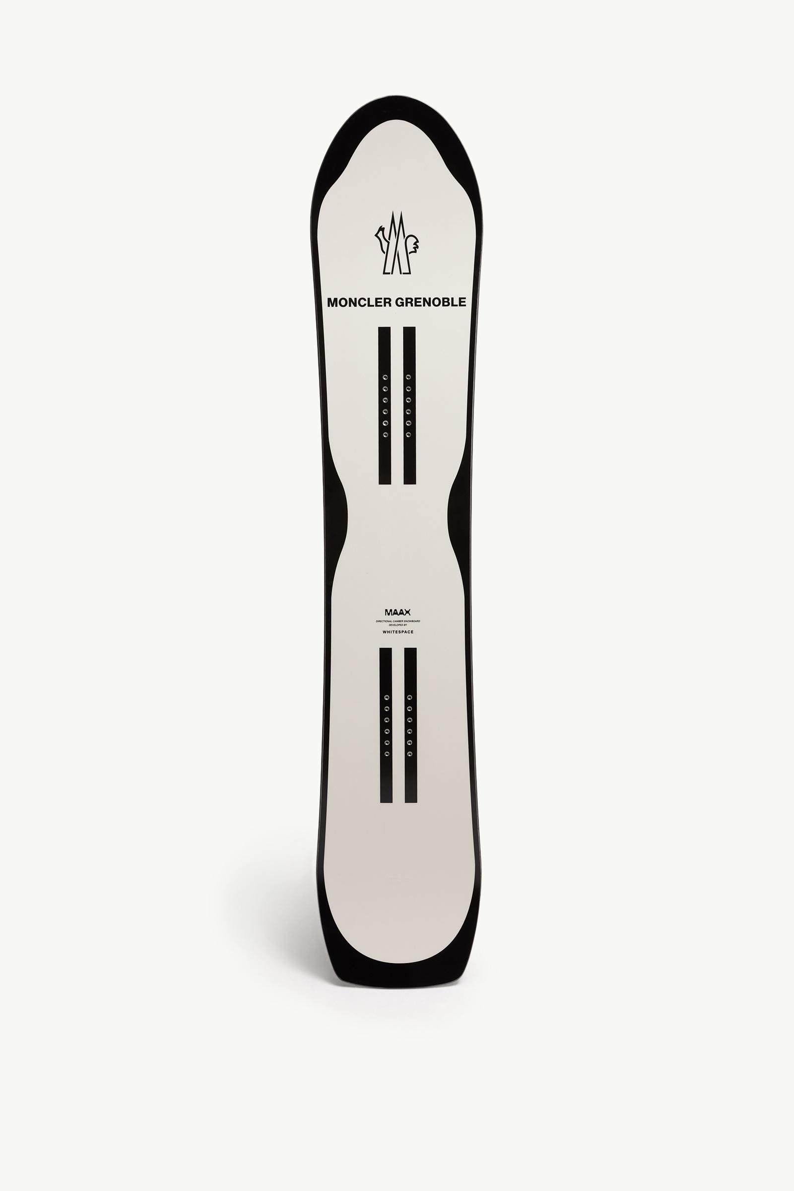 Snowboard Moncler Grenoble x WHITESPACE Blanc - Accessoires de ski