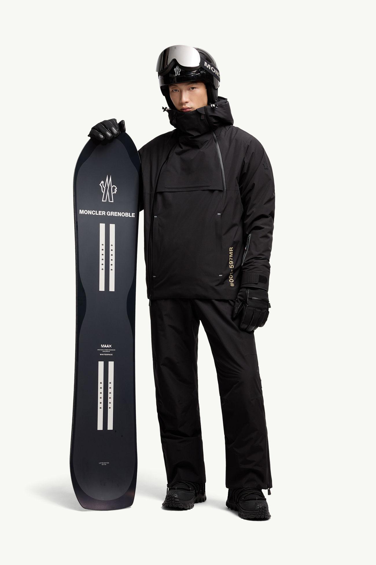 Tabla de snowboard Moncler Grenoble x WHITESPACE Azul Moncler 1