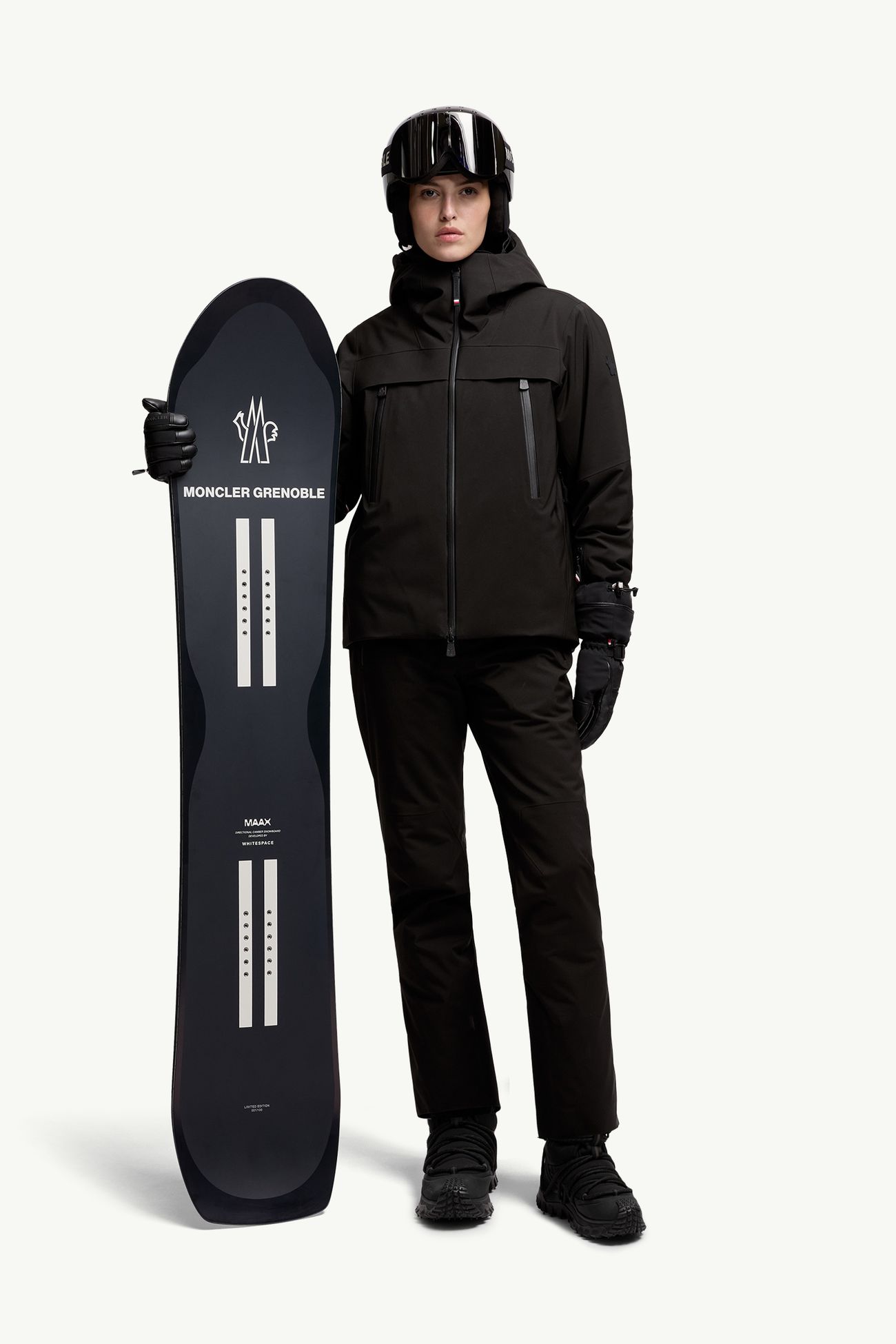Tabla de snowboard Moncler Grenoble x WHITESPACE De Género Neutro Azul Moncler 2