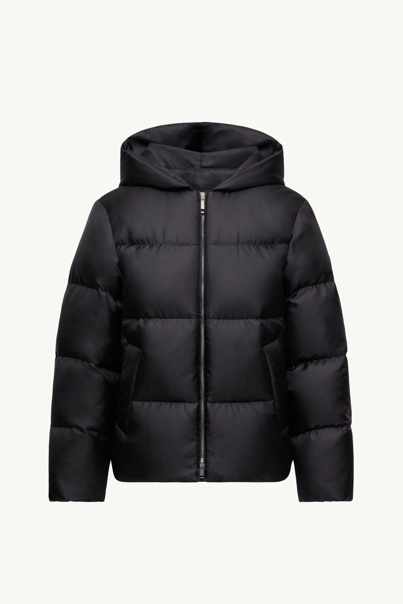Plumífero corto con capucha Moncler + Qiu Hao Duan Mujer Negro Moncler 2