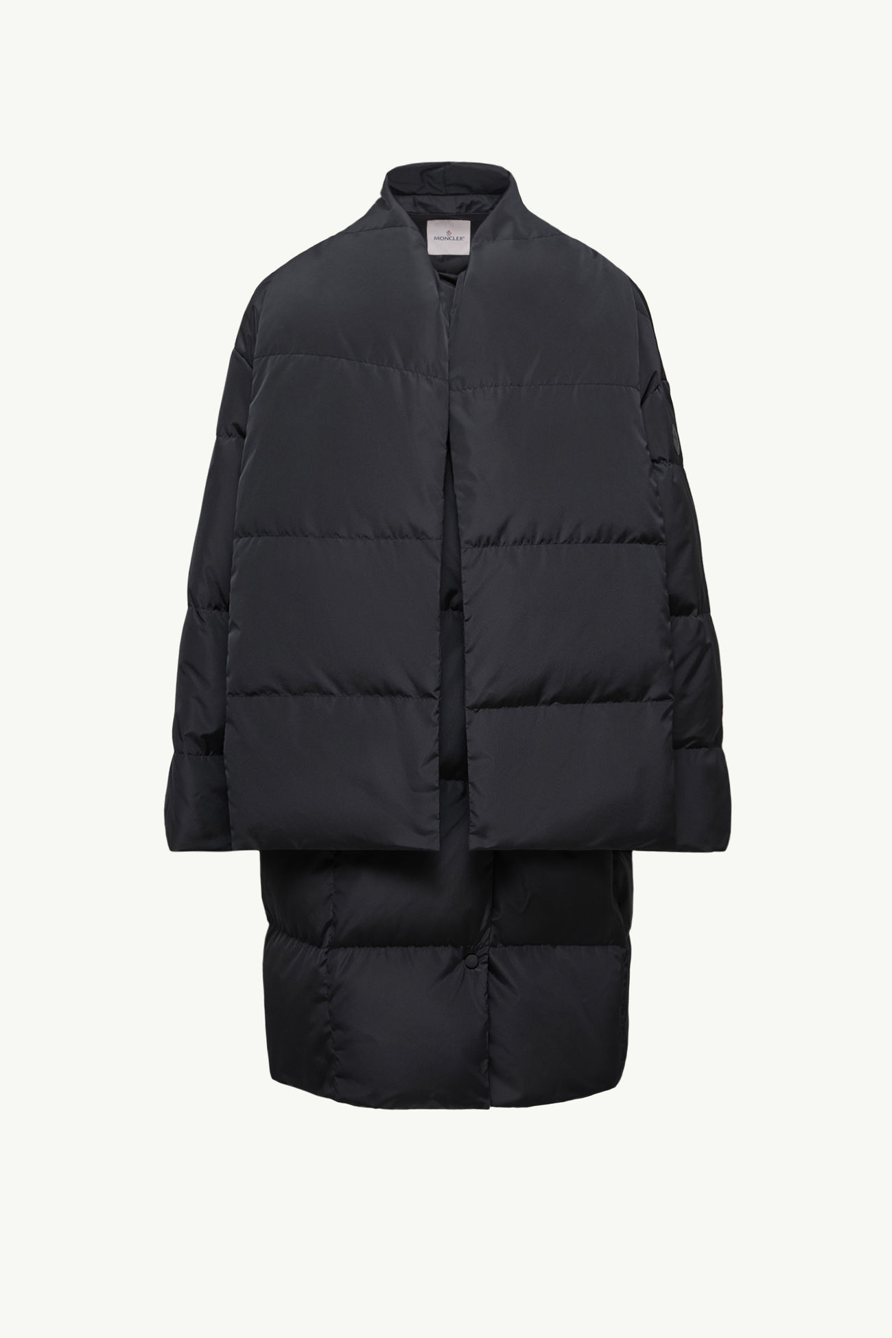Doudoune longue Gaoya Moncler + Qiu Hao Femmes Noir Moncler 2