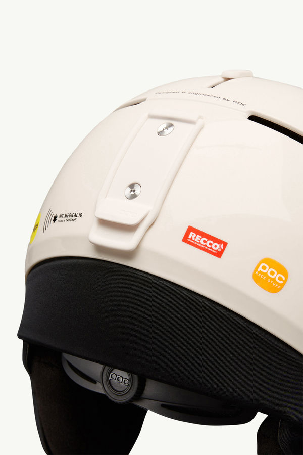 Logo Ski Helmet White Ivory Moncler 4