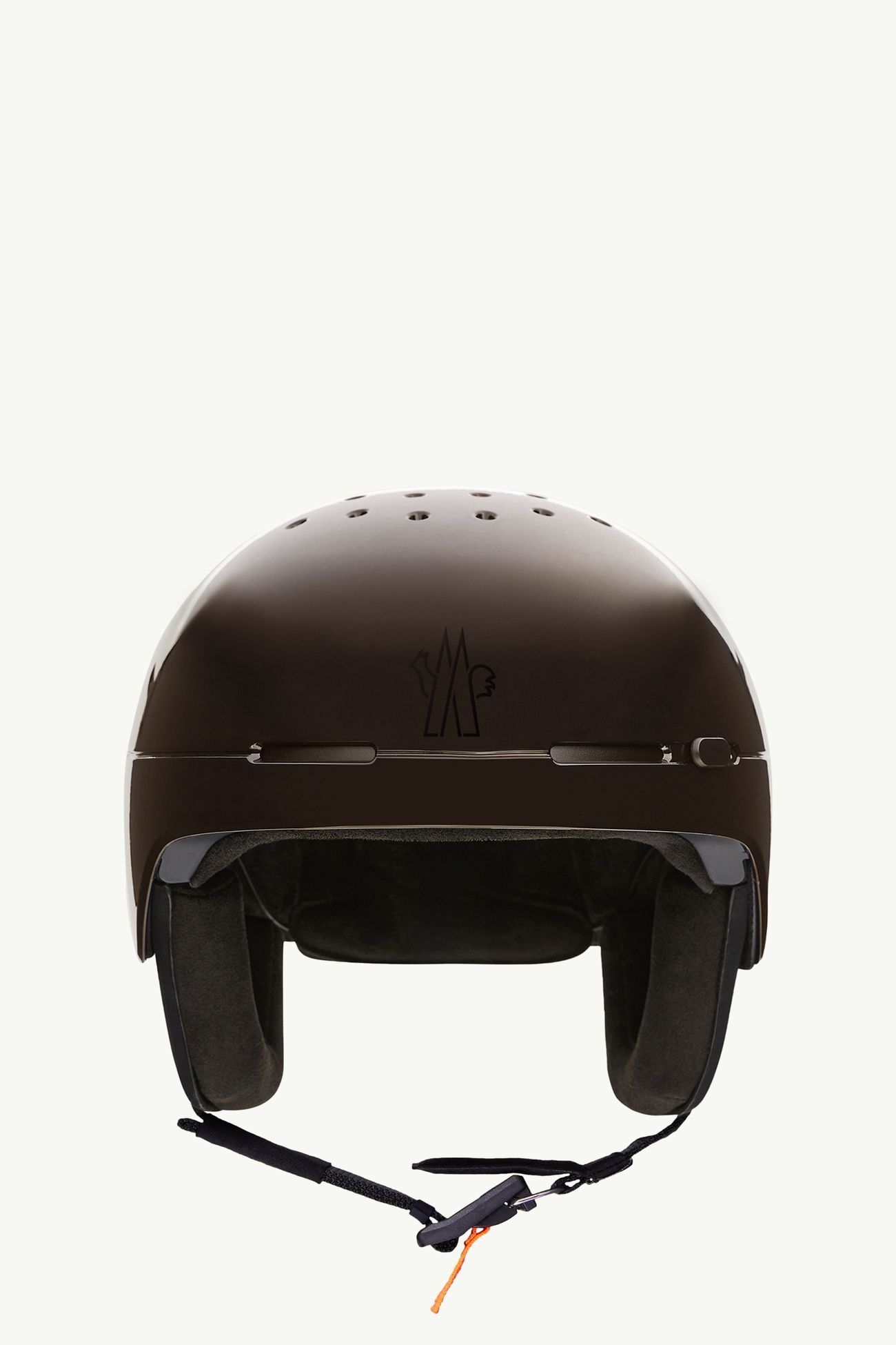 標誌裝飾滑雪頭盔 中性 米色 Moncler 0