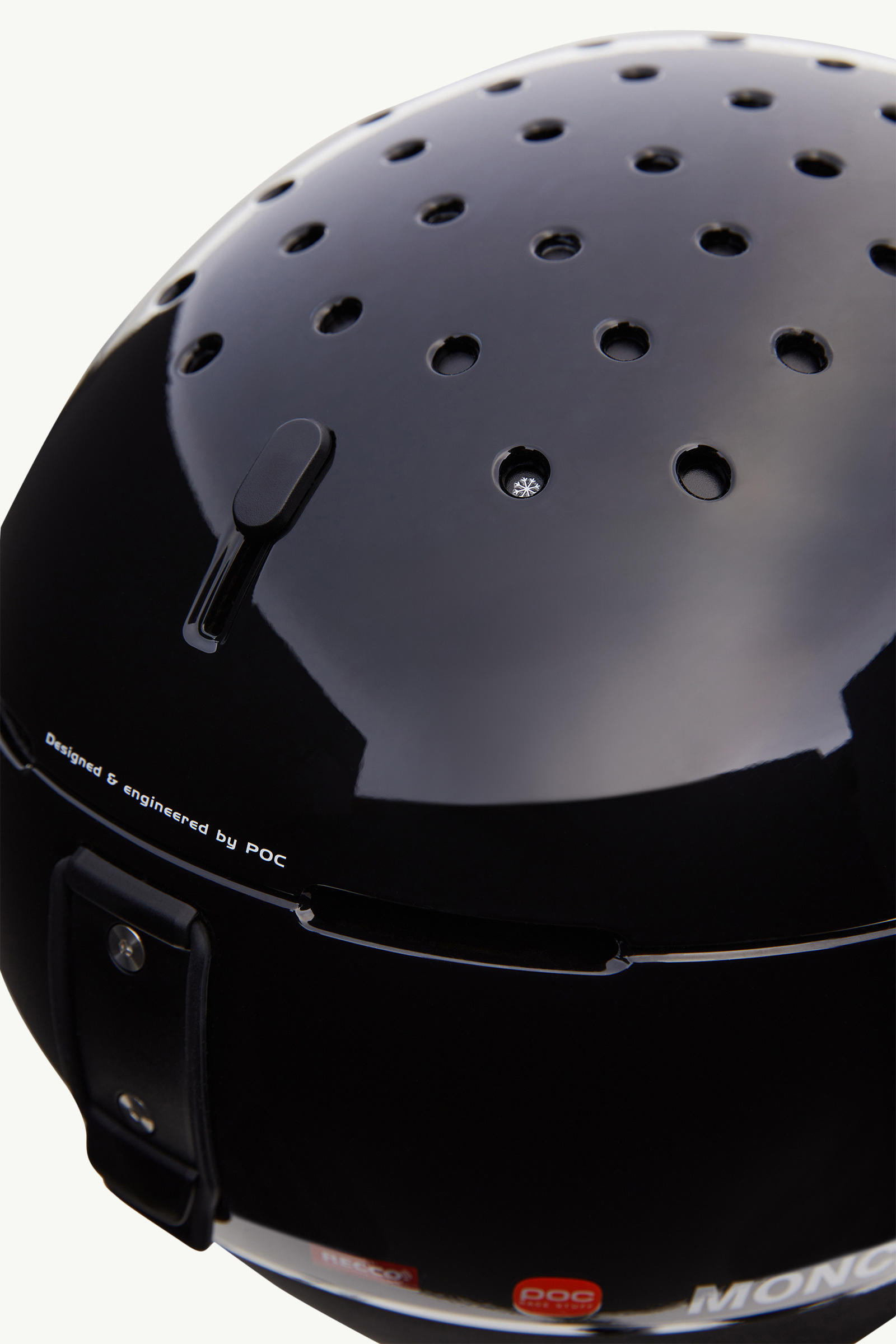 Logo Ski Helmet Black Moncler 4