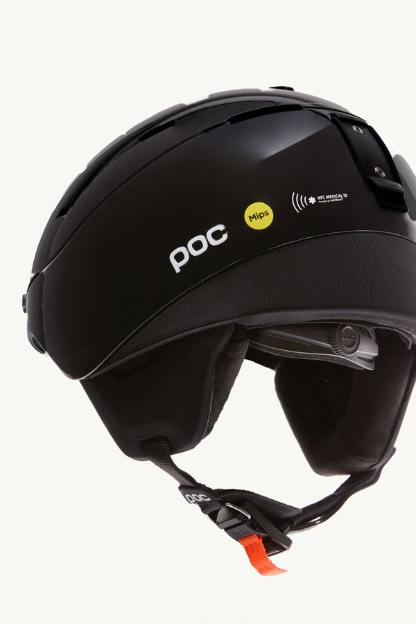 Casque de ski à logo Noir Moncler 5