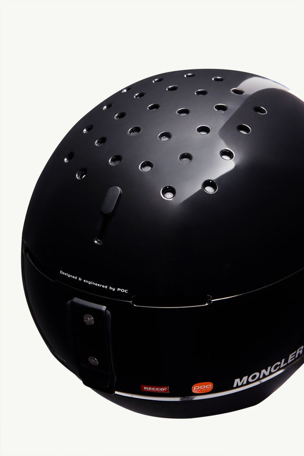 Logo Ski Helmet Black Moncler 6