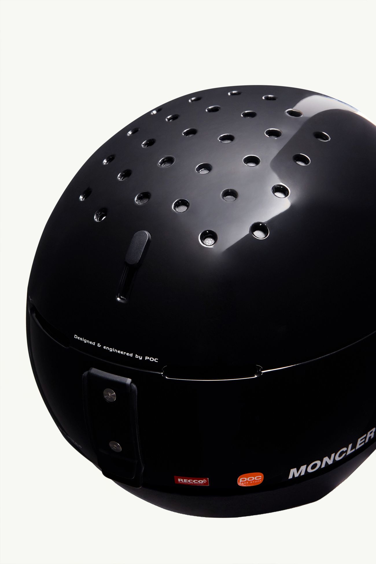 Logo Ski Helmet Gender Neutral Black Moncler 5