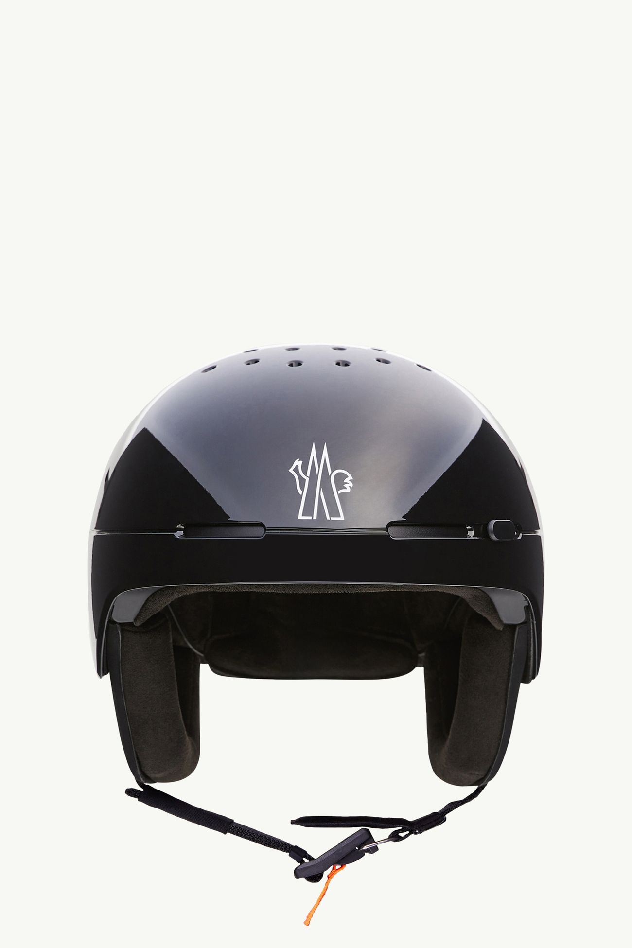 Logo Skihelm Genderneutral Schwarz Moncler 0