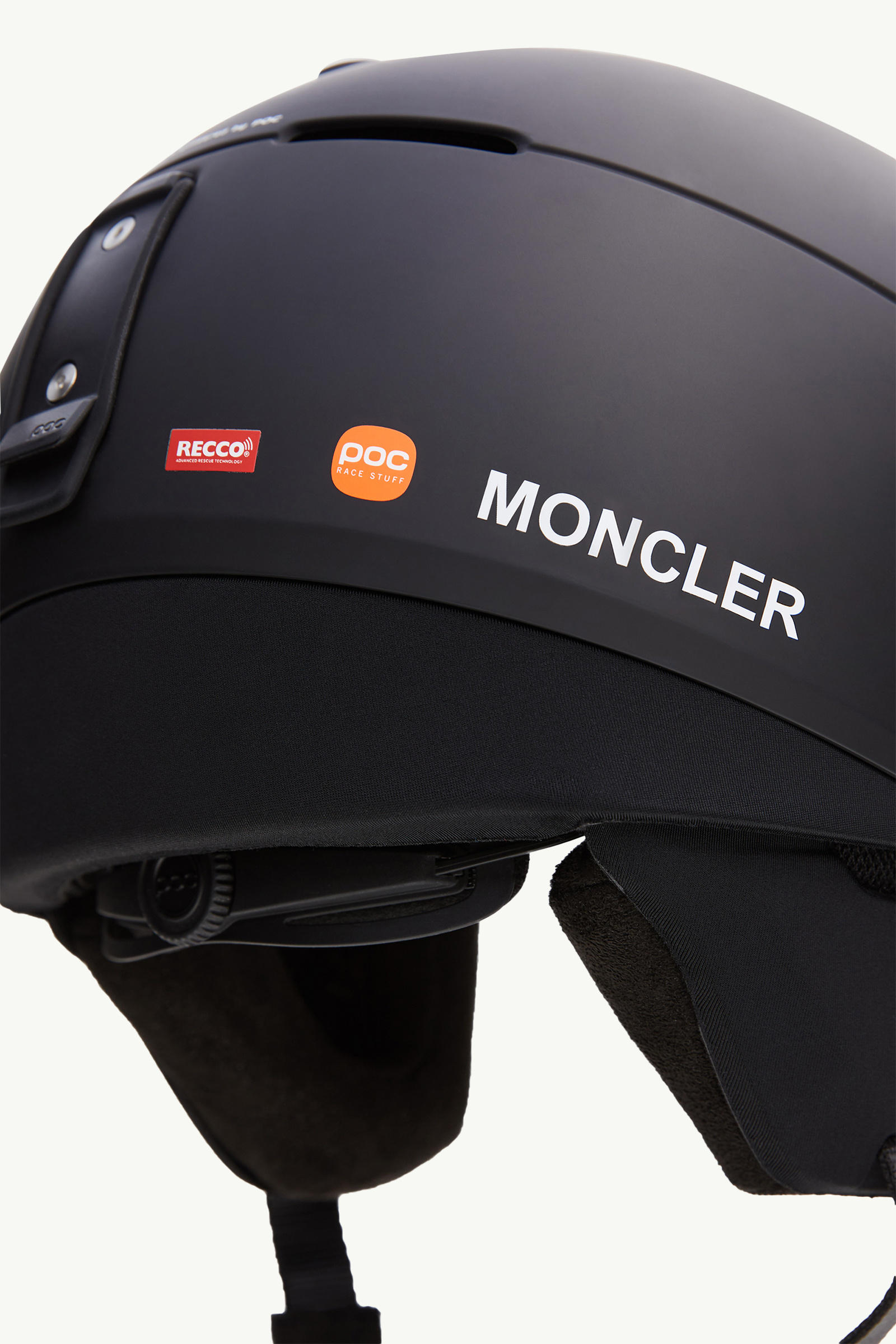 標誌裝飾滑雪頭盔 黑色 Moncler 3