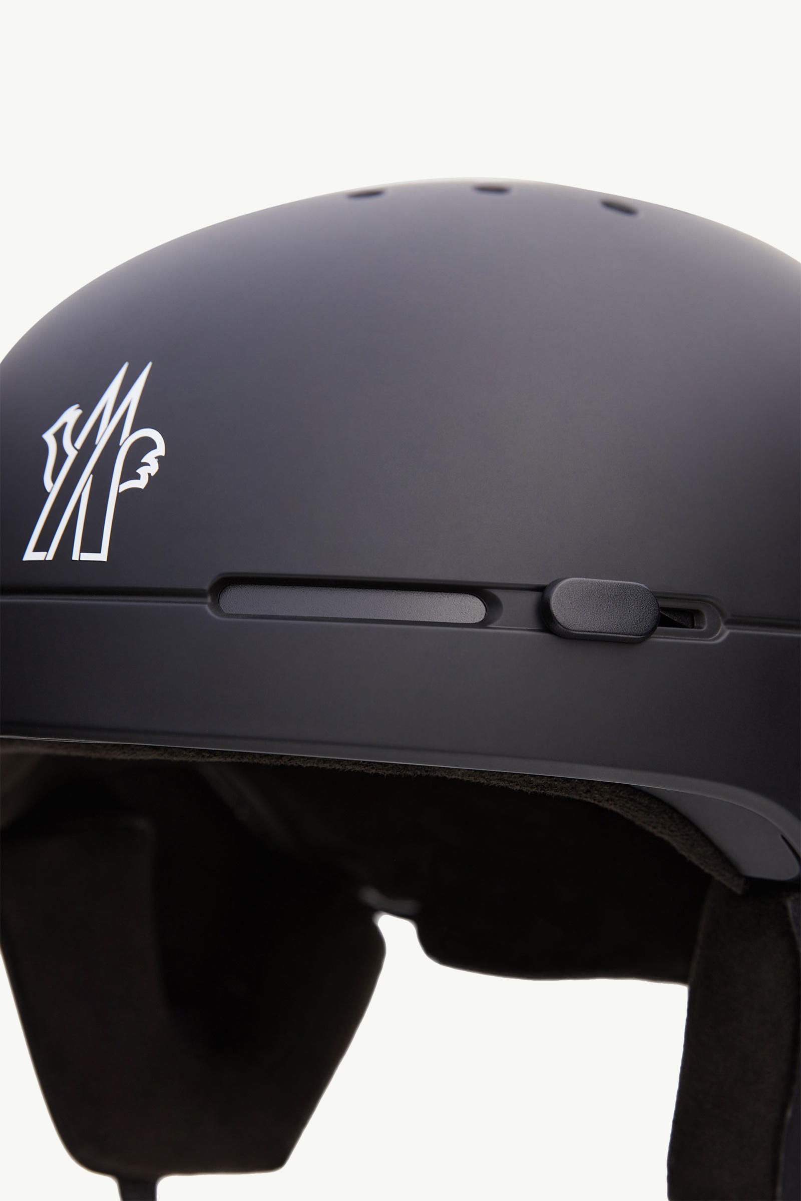 Logo Ski Helmet Black Moncler 6