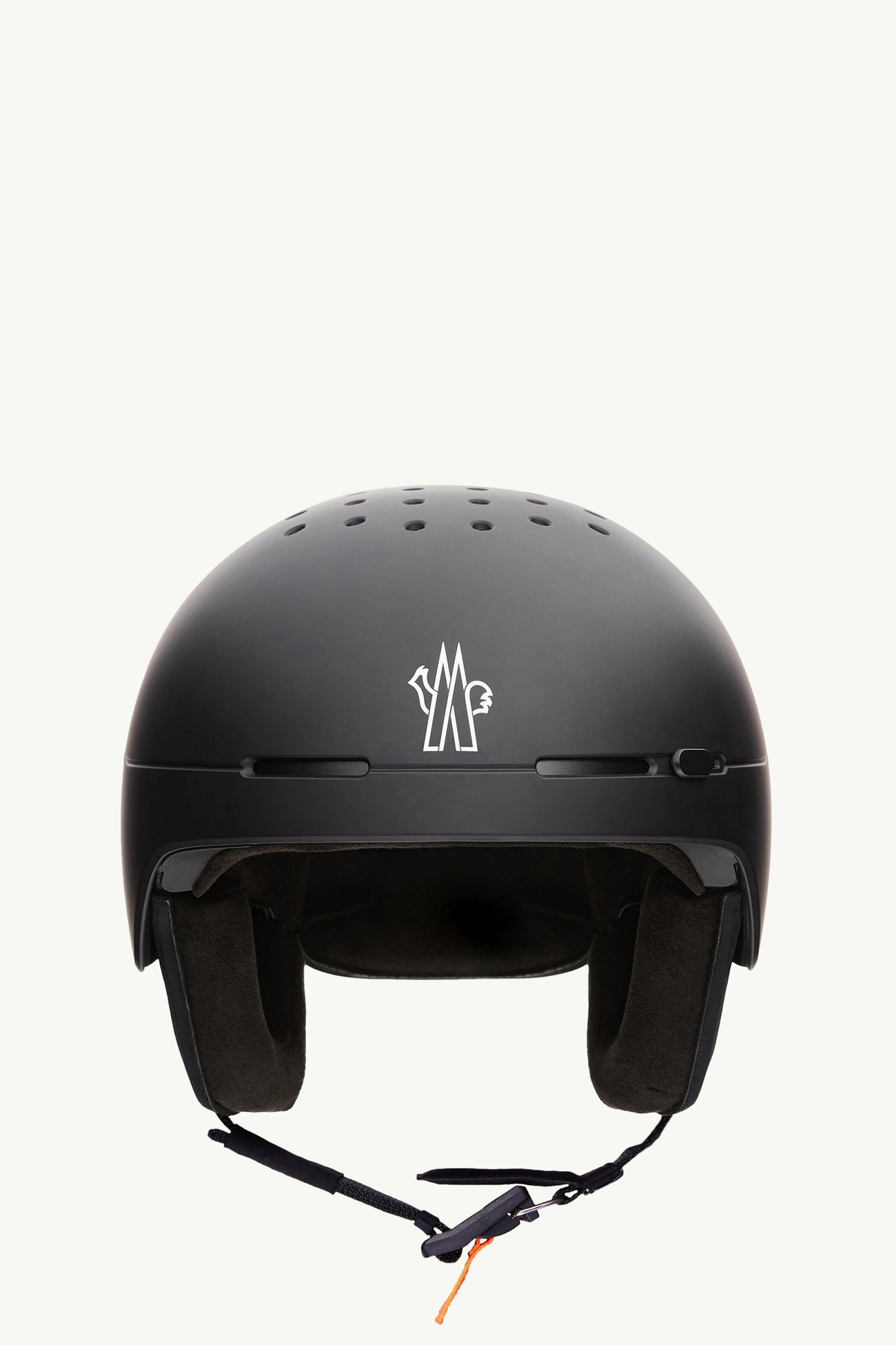 Casco da sci logato Gender Neutral Nero Moncler 0