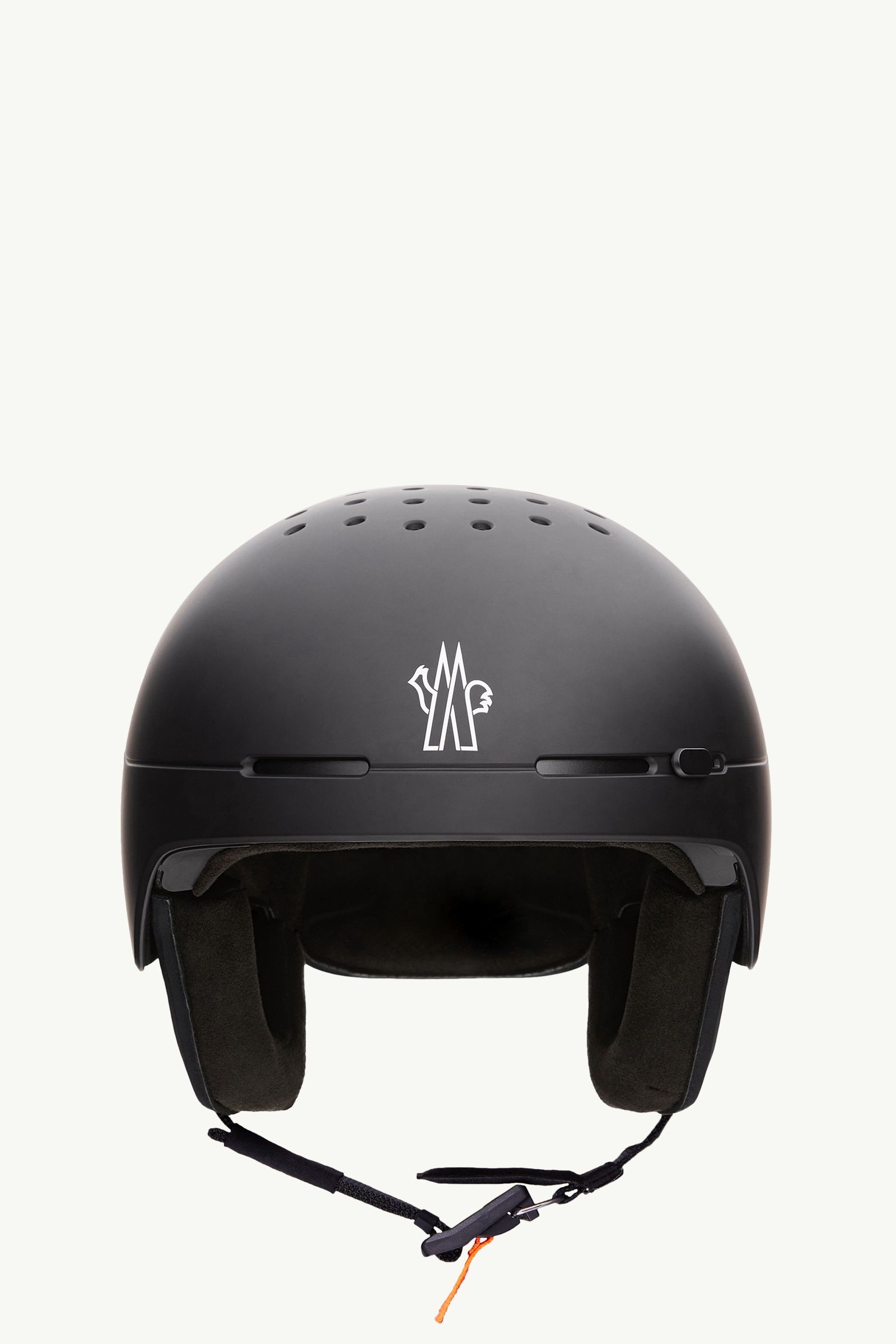 casco da sci logato nero moncler 0