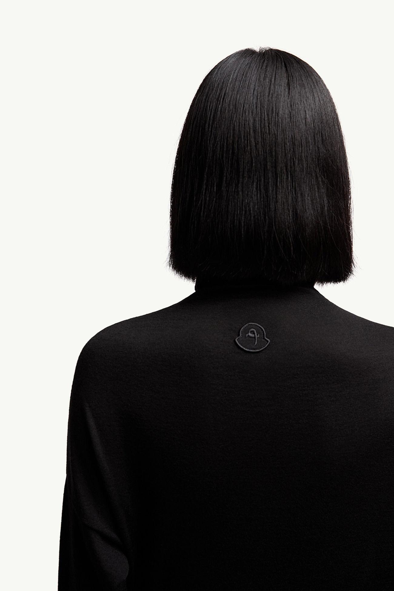 Moncler + Qiu Hao女士羊毛和桑蚕丝高领毛衣 女士 黑色 Moncler 5