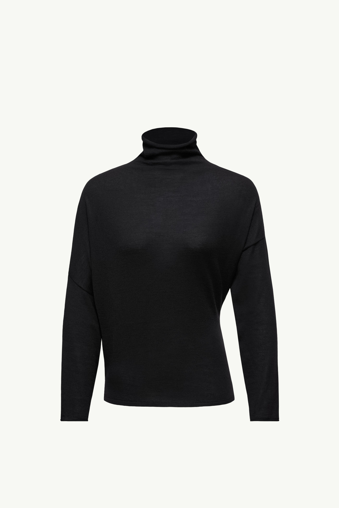 Moncler + Qiu Hao女士羊毛和桑蚕丝高领毛衣 女士 黑色 Moncler 2