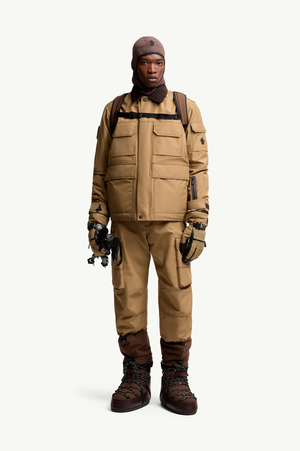 Marguns スキージャケット メンズ ベージュ Moncler 0