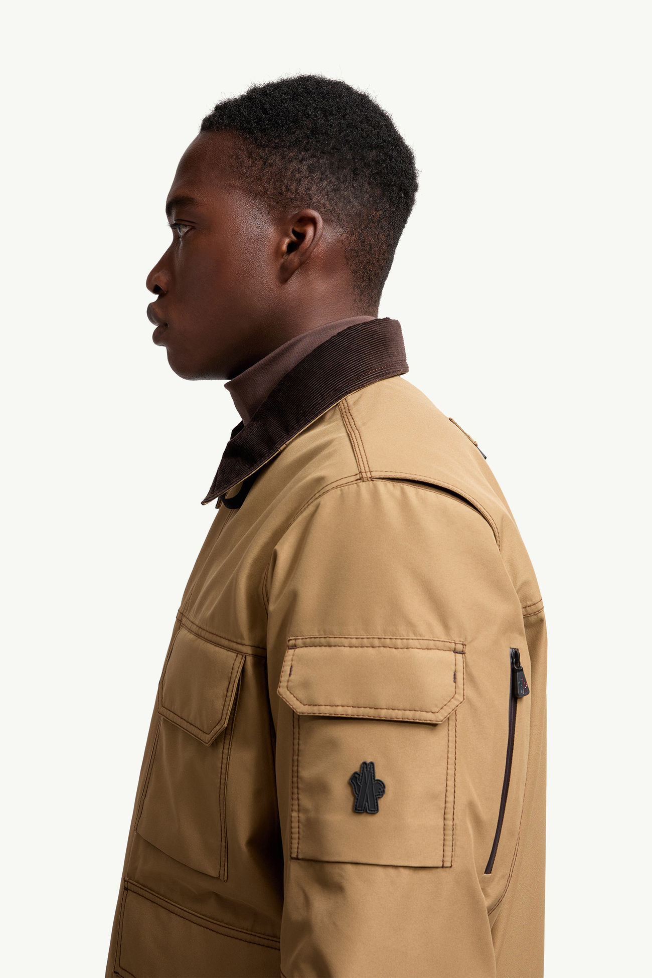 Marguns スキージャケット メンズ ベージュ Moncler 1