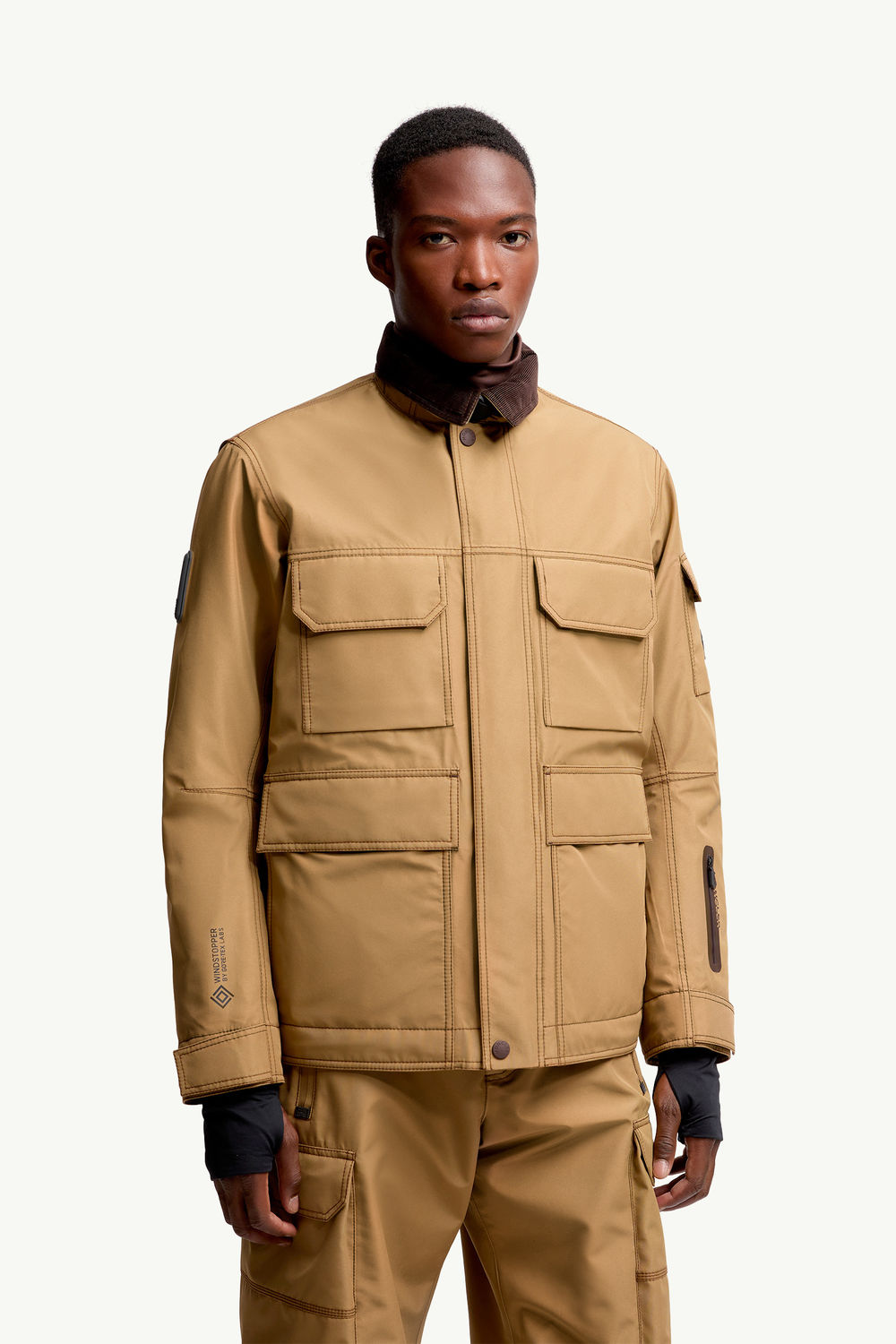 Marguns スキージャケット メンズ ベージュ Moncler 3