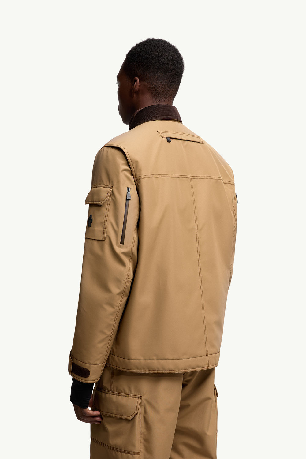 Marguns スキージャケット メンズ ベージュ Moncler 4