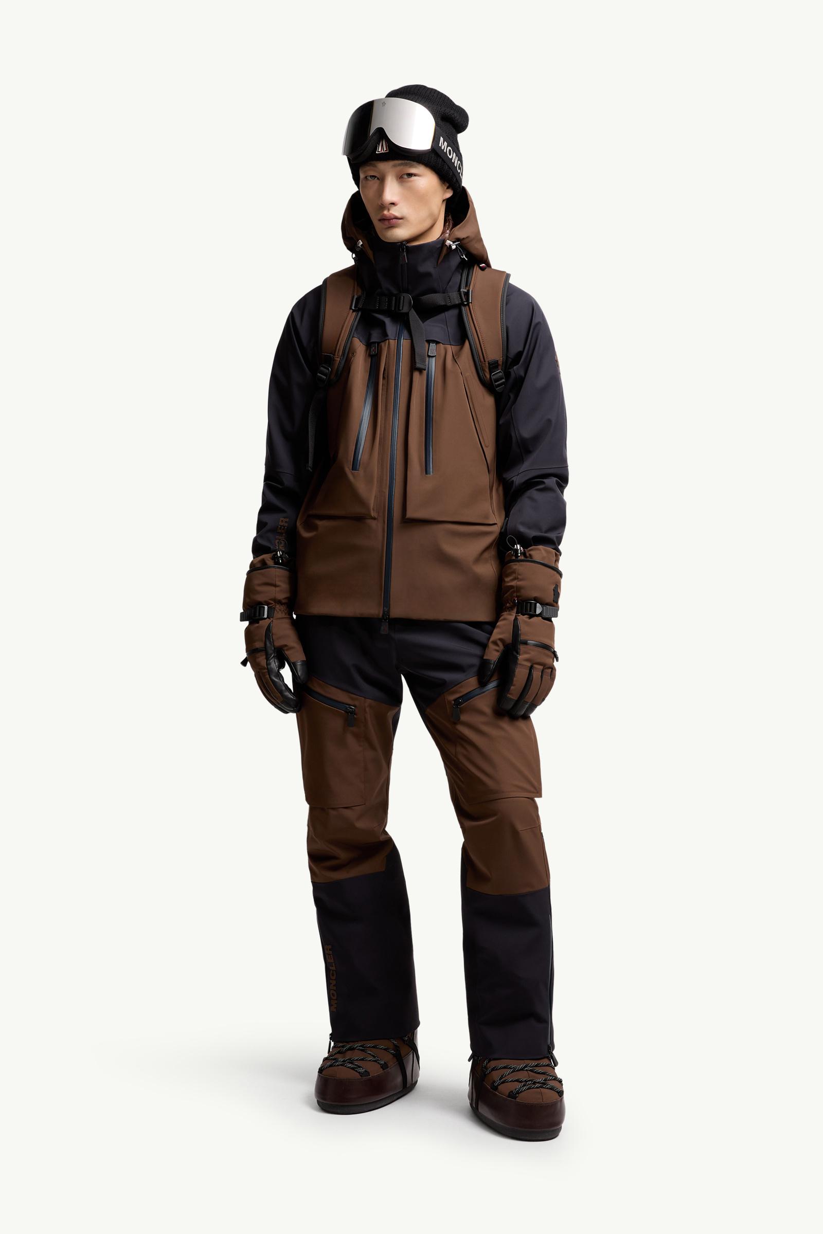 Orange Gunung Hooded Ski Jacket - Windbreakers & Raincoats for Men
