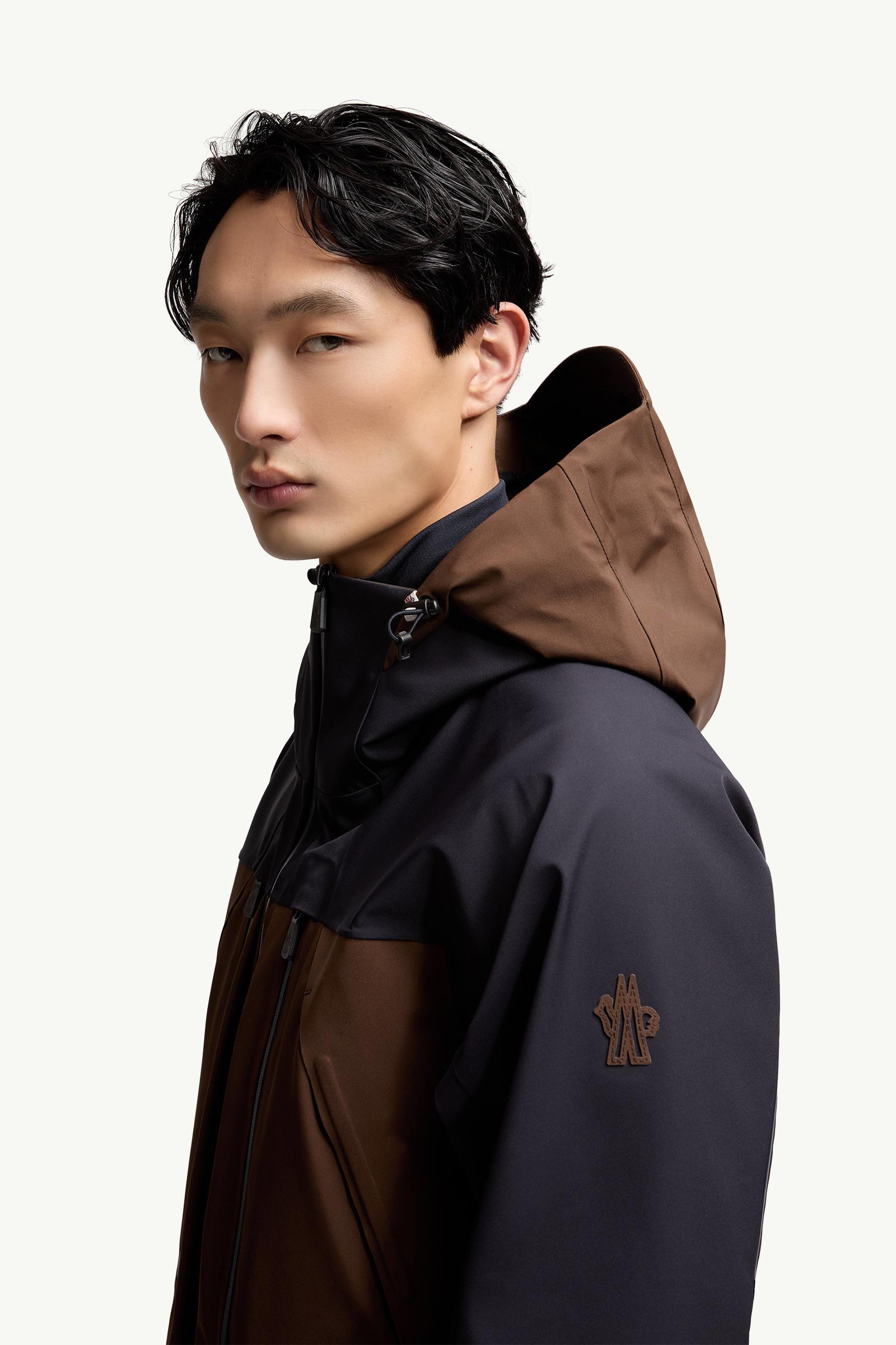 Gunung Hooded Ski Jacket Men Orange Moncler 1