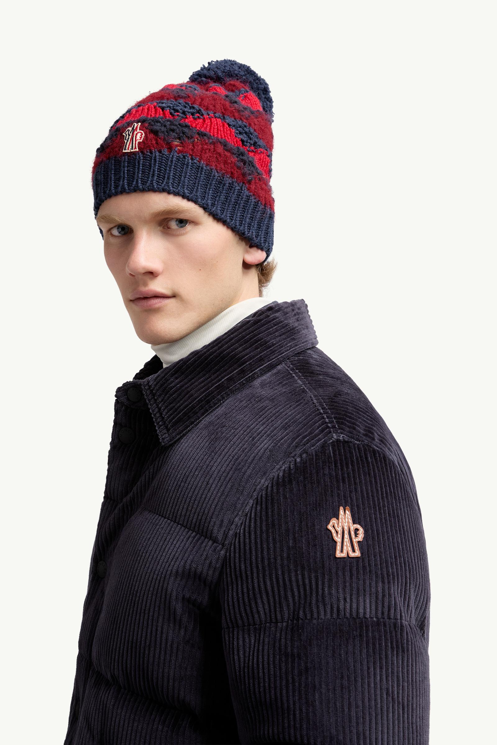 Navy Blue Elgon Corduroy Down Ski Jacket - Short Down Jackets for