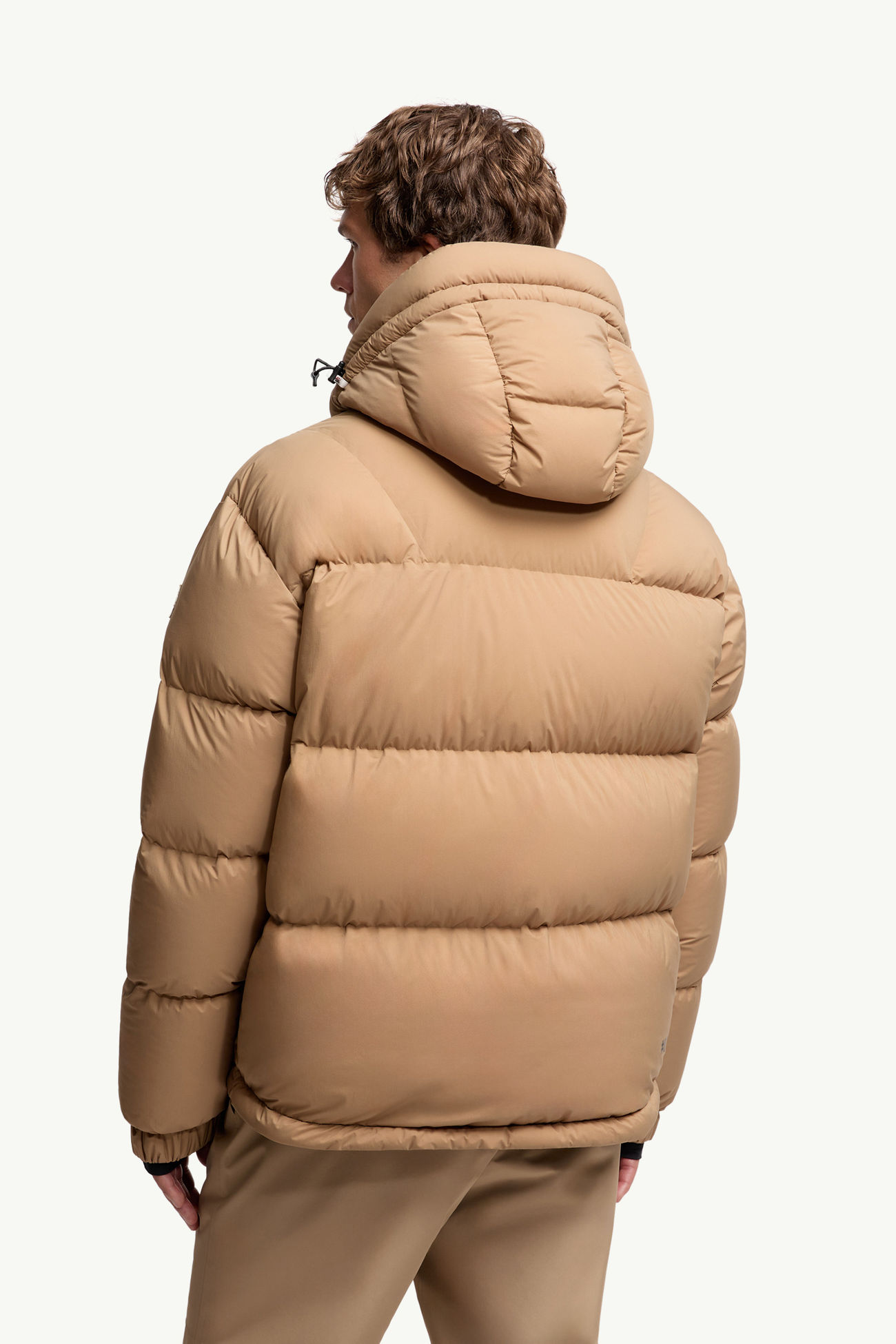Coraia連帽滑雪羽絨外套 男士 米色 Moncler 4