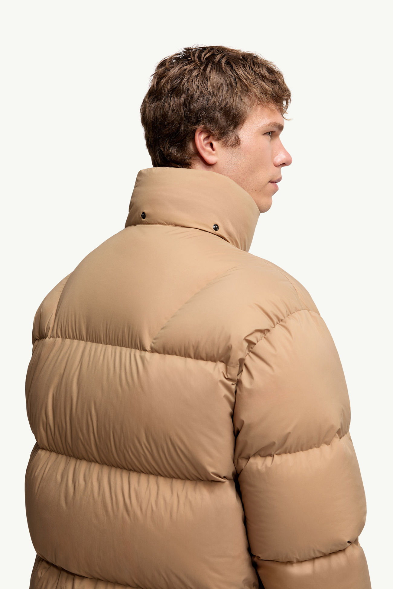 Coraia Hooded Down Ski Jacket Men Beige Moncler 6