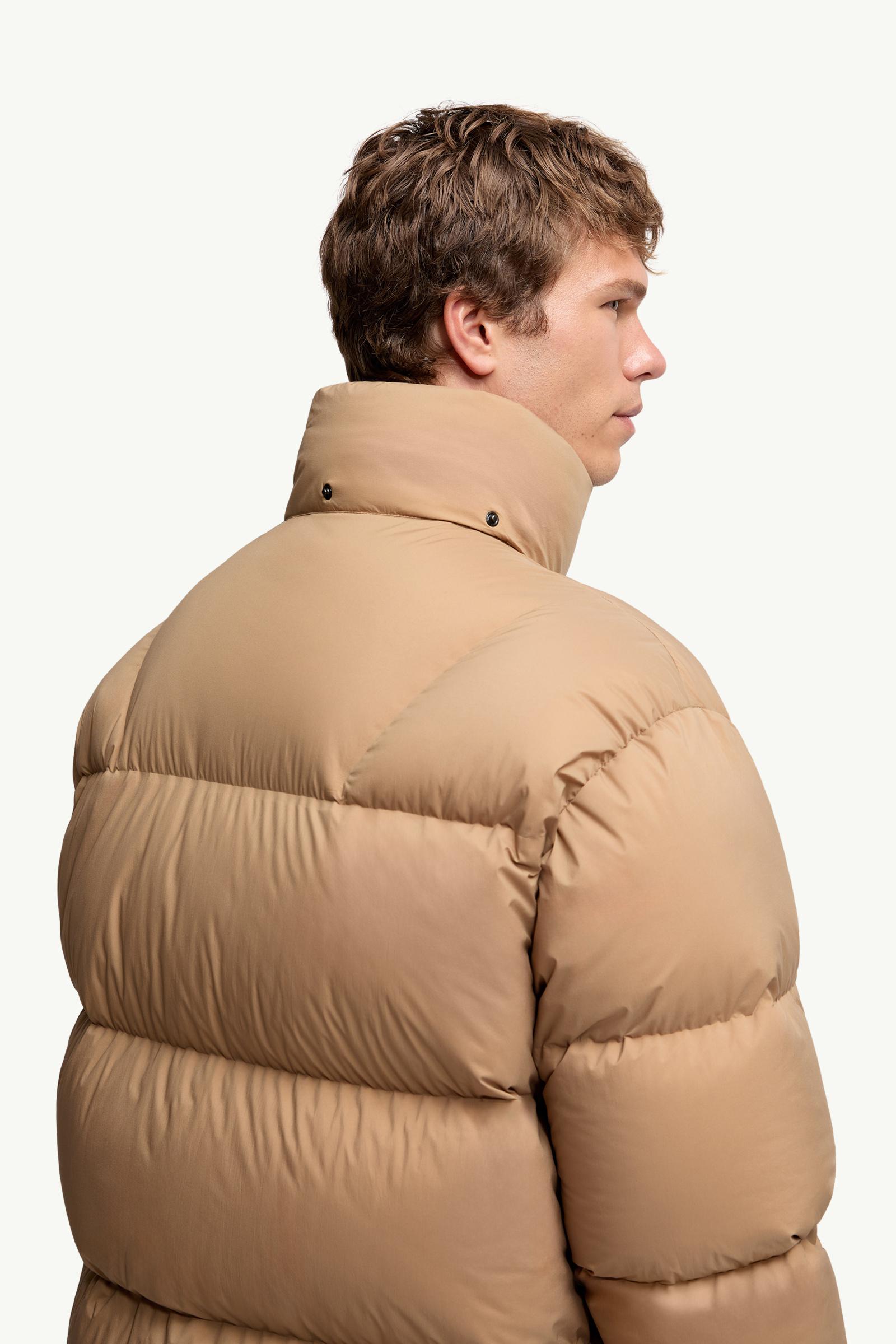 ＊MONCLER モンクレール＊PERLA ベージュ コントラストジャケット M Beige Moncler Maya Matte Short Down Jacket - Short Down Jackets