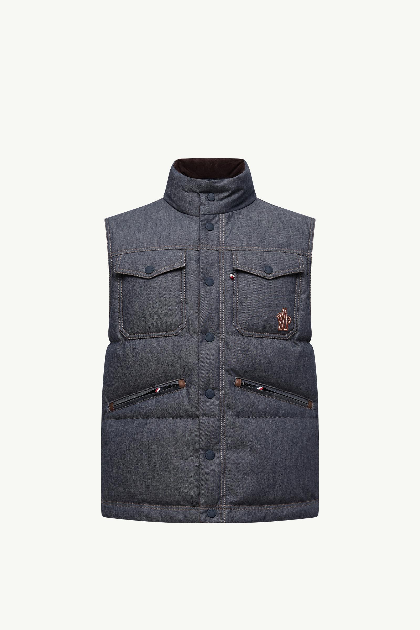 モンクレール　ベストニットきりかえ Amazon | [モンクレール] GILET TRICOT コットンニット切替ダウン