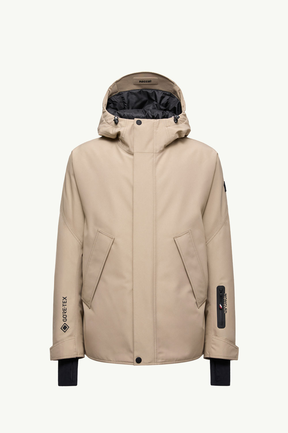 Lambir Hooded GORE-TEX Ski Jacket Men Light Beige Moncler 2