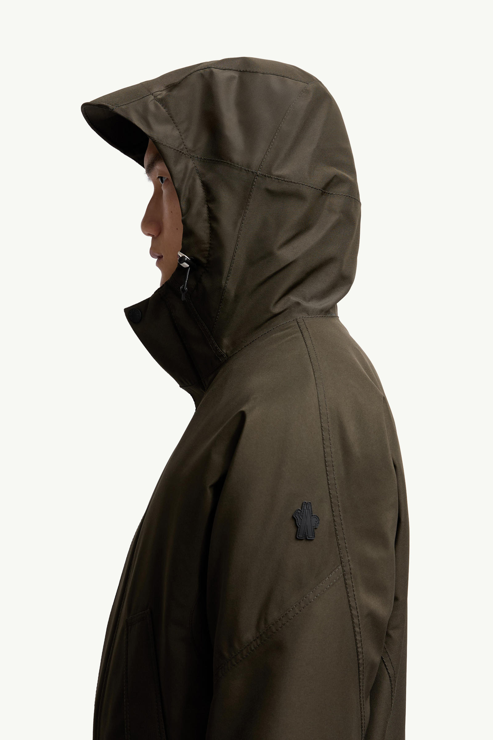 Lambir GORE-TEX男士连帽羽绒滑雪夹克外套 男士 深绿色 Moncler 1